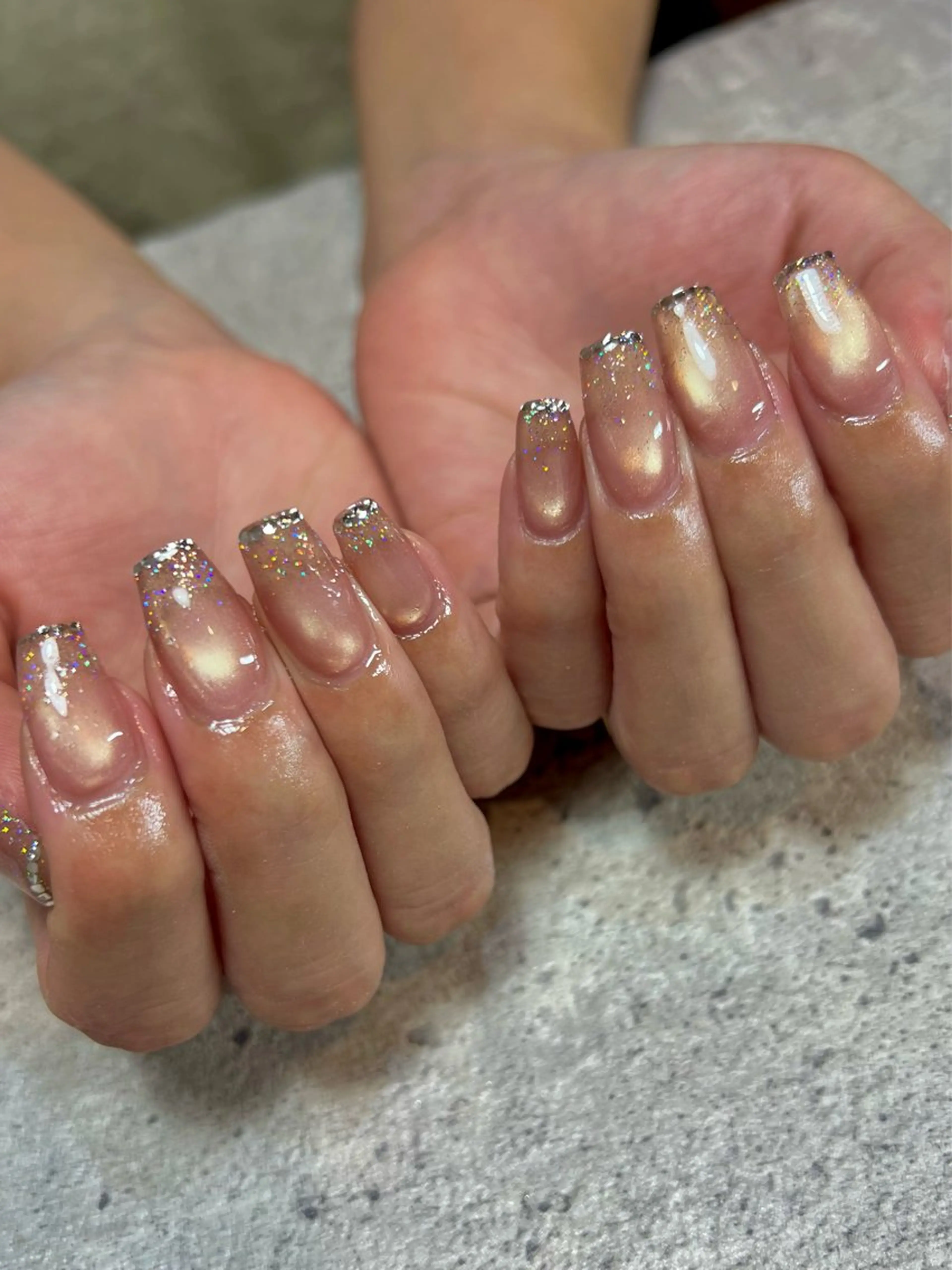 ネイル キラキラネイル ハンドネイル nail salon y＋のネイルデザイン
