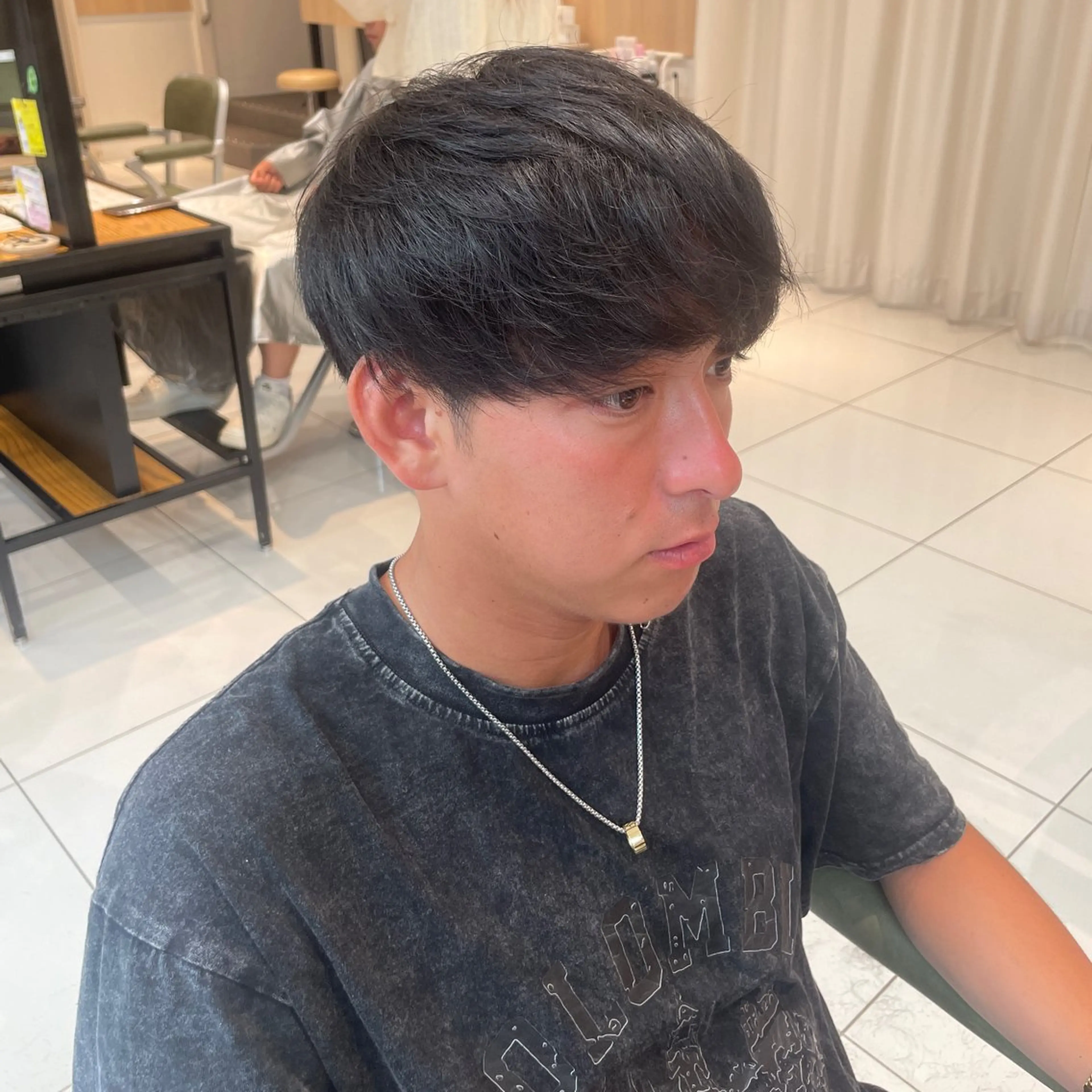 メンズ 刈り上げ ダブルカラー /透明感カラーRioのヘアスタイル