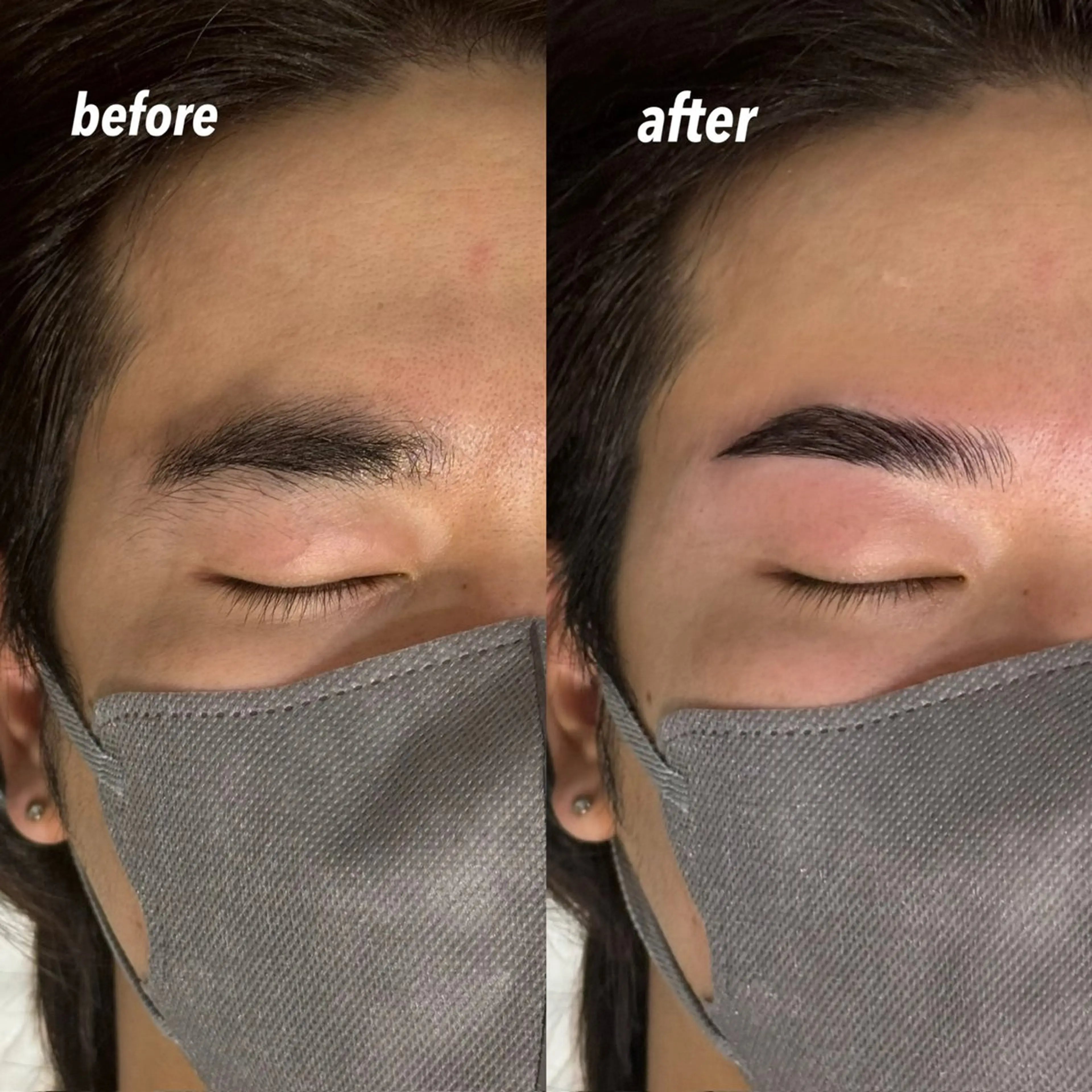 メンズ アイブロウ Eye Salon Ciel所属・Ciel 大阪心斎橋ゆきの眉毛・アイブロウイメージ