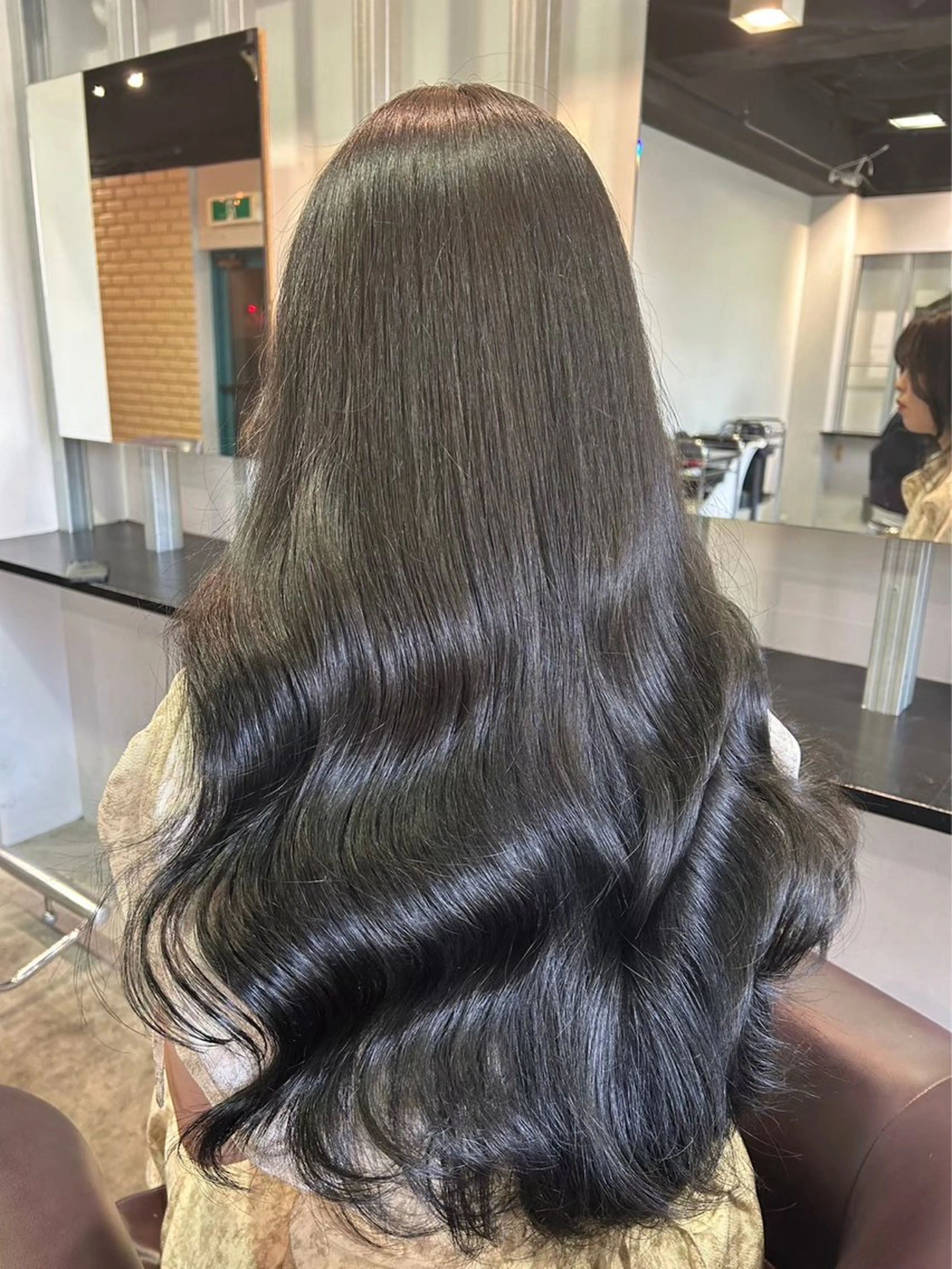 ロング カラー ヘアアレンジ ヘアカラー トリートメント ヘッドスパ ヘアセット 🫧透明感／艶カラー 🫧Ryuseiのヘアスタイル