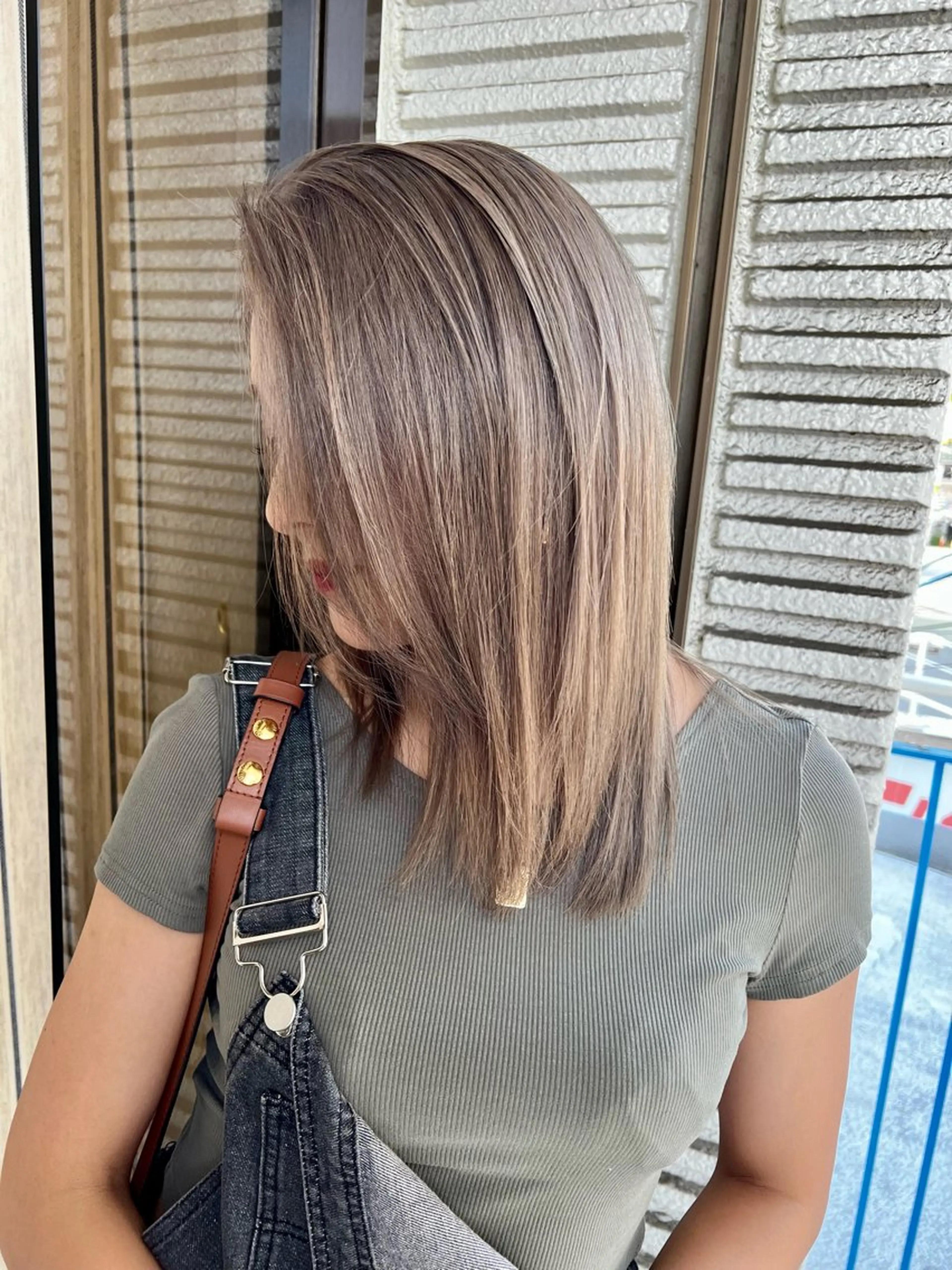 ミディアム カラー カット ヘアカラー トリートメント 【YUIMARL】 TATSUYAのヘアスタイル