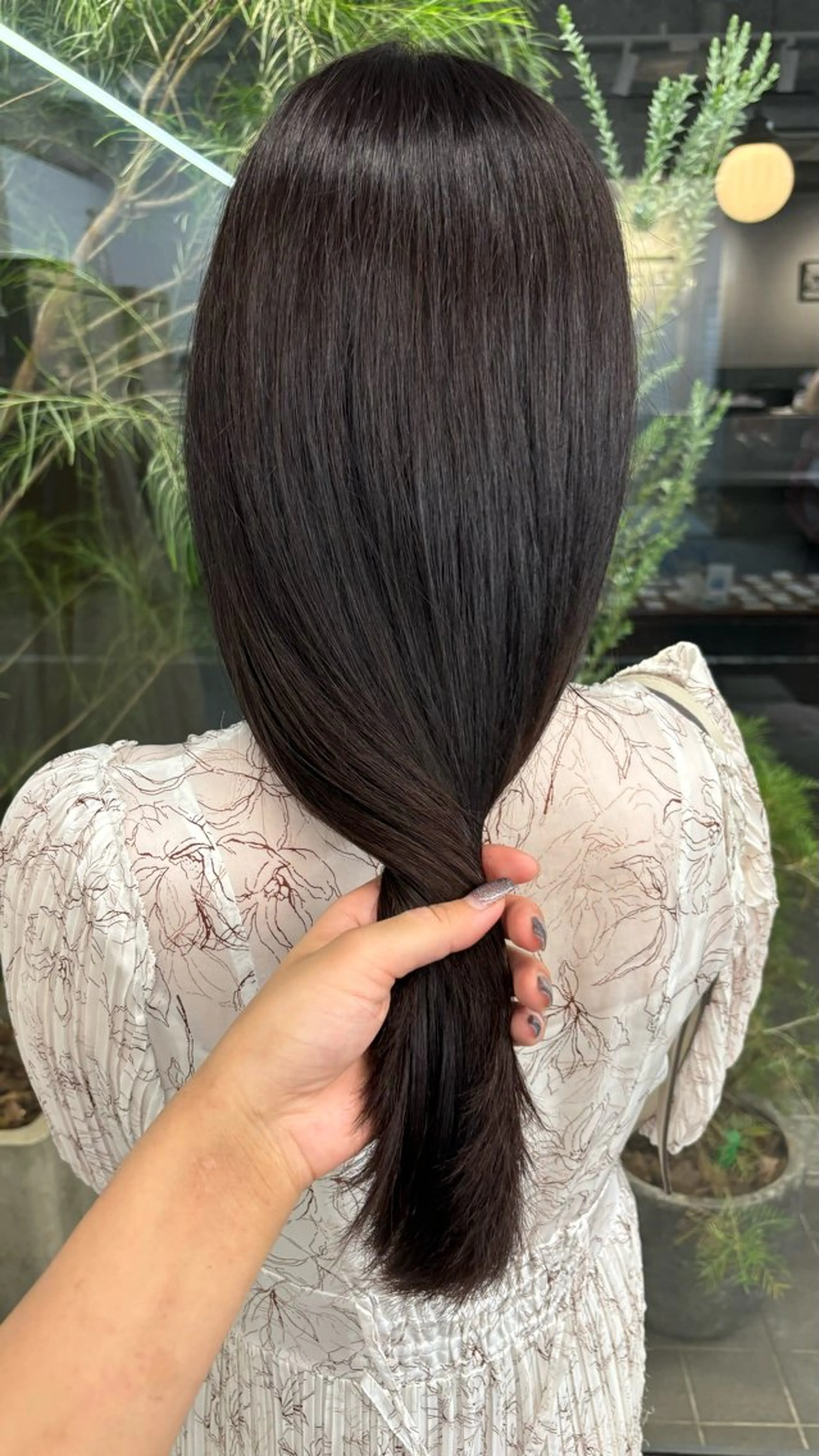 カラー デビュー前割引中🔥 平口はのんのヘアスタイル