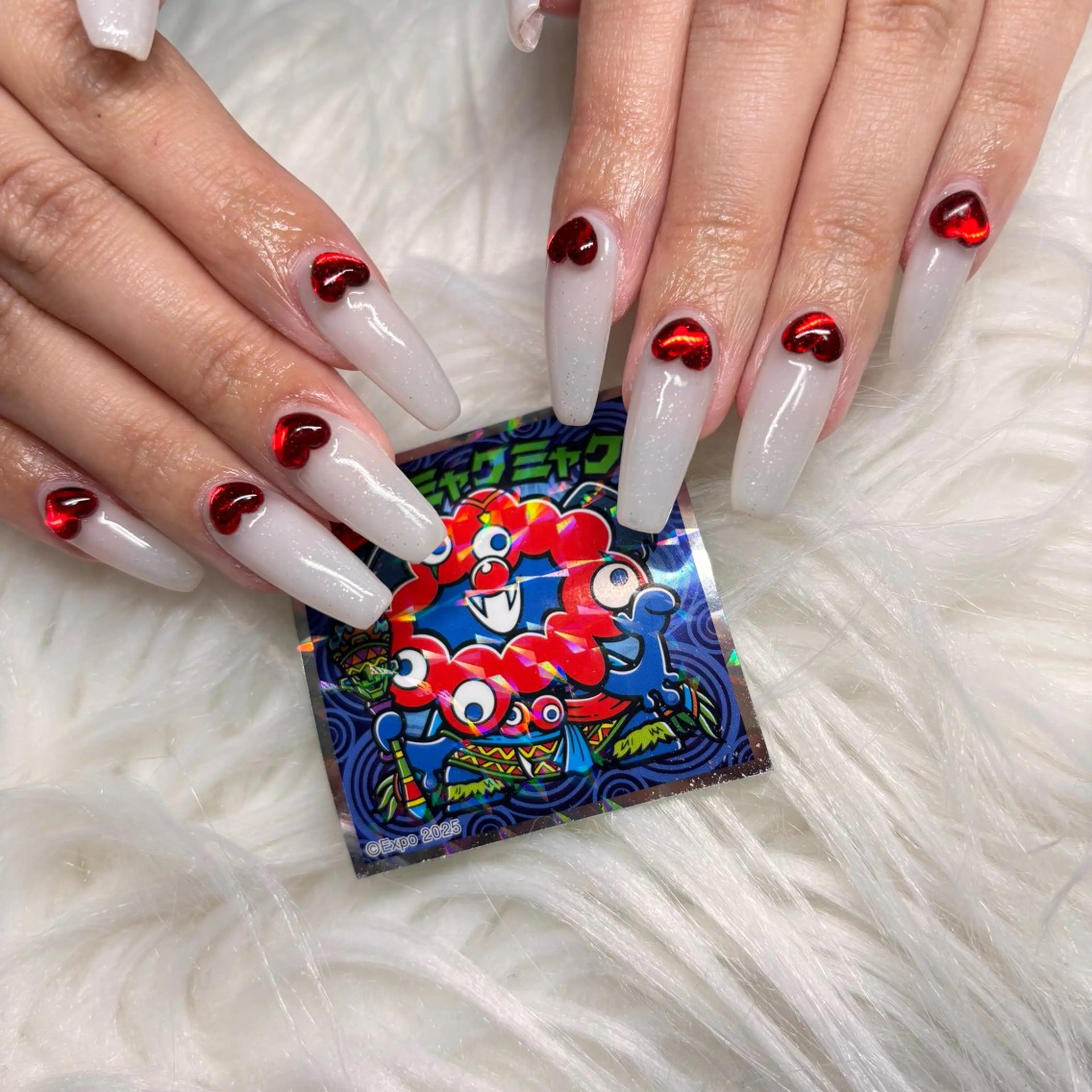 ネイル ハンドネイル RE💟N.NAIL ラテン系お姉さんのネイルデザイン