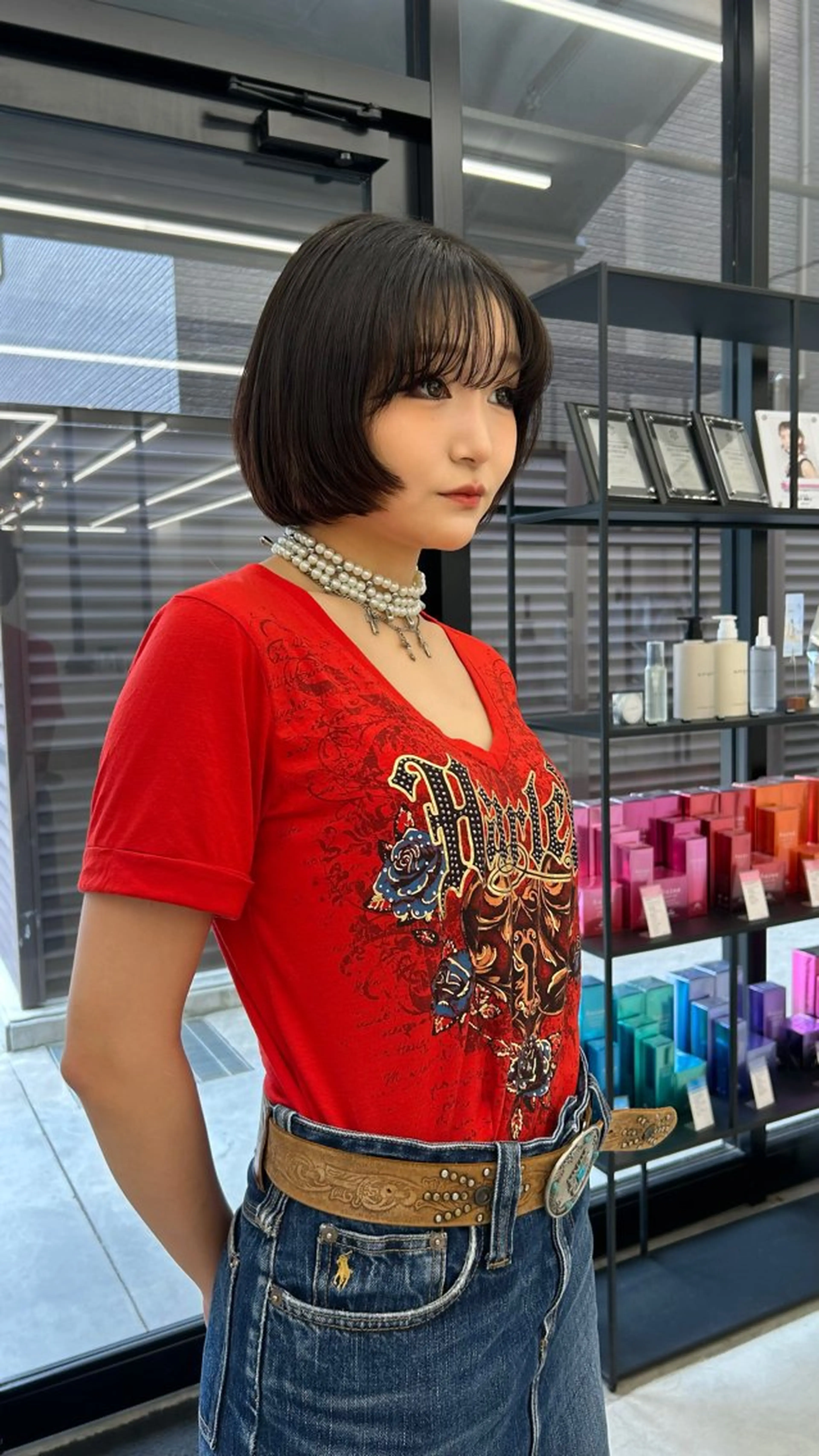 sand大阪梅田所属・くろかわ まいのヘアスタイル