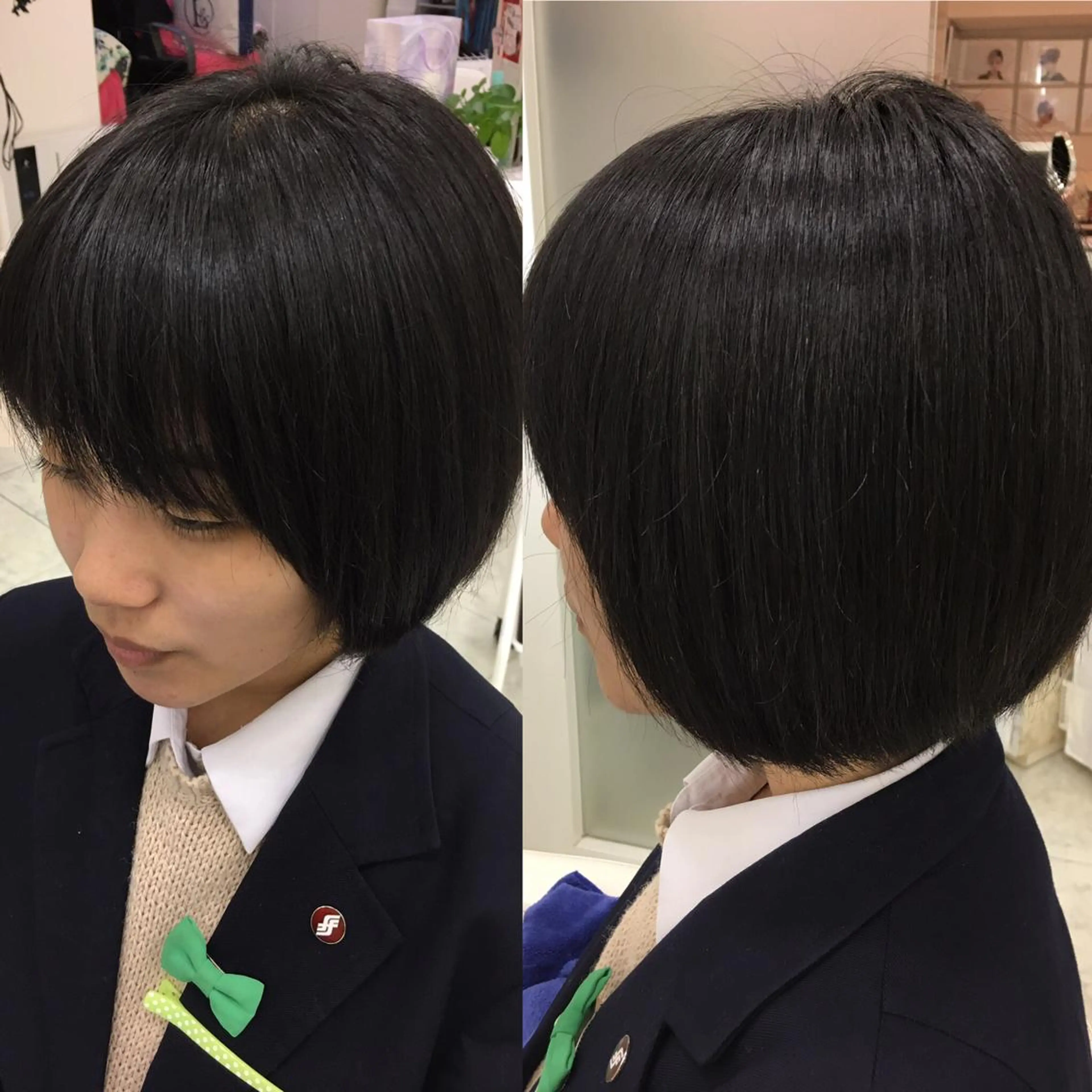 ショート ボブ 佐藤 祥太のヘアスタイル