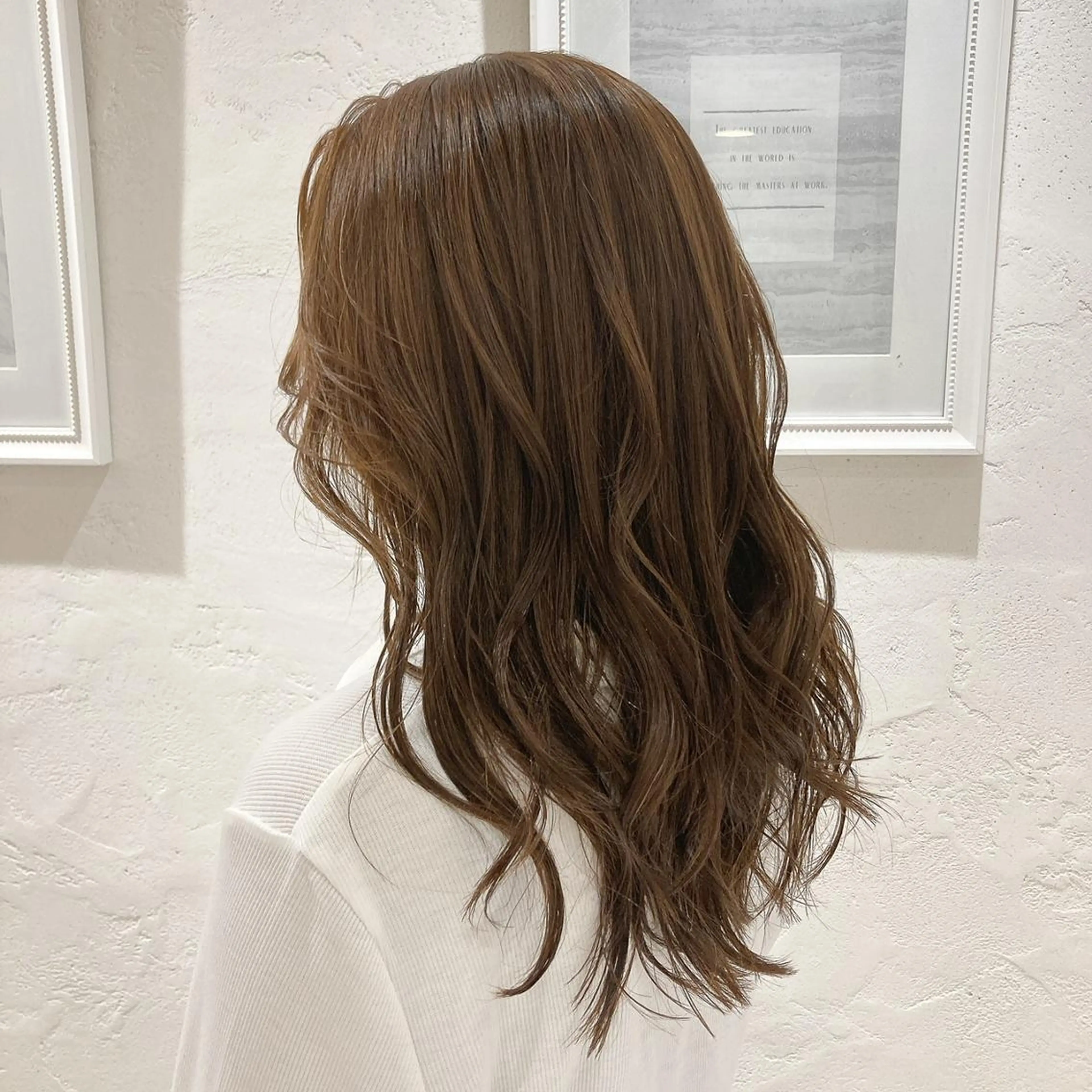 セミロング 🌿アロマヘアルーム 新宿3号店✂︎のヘアスタイル