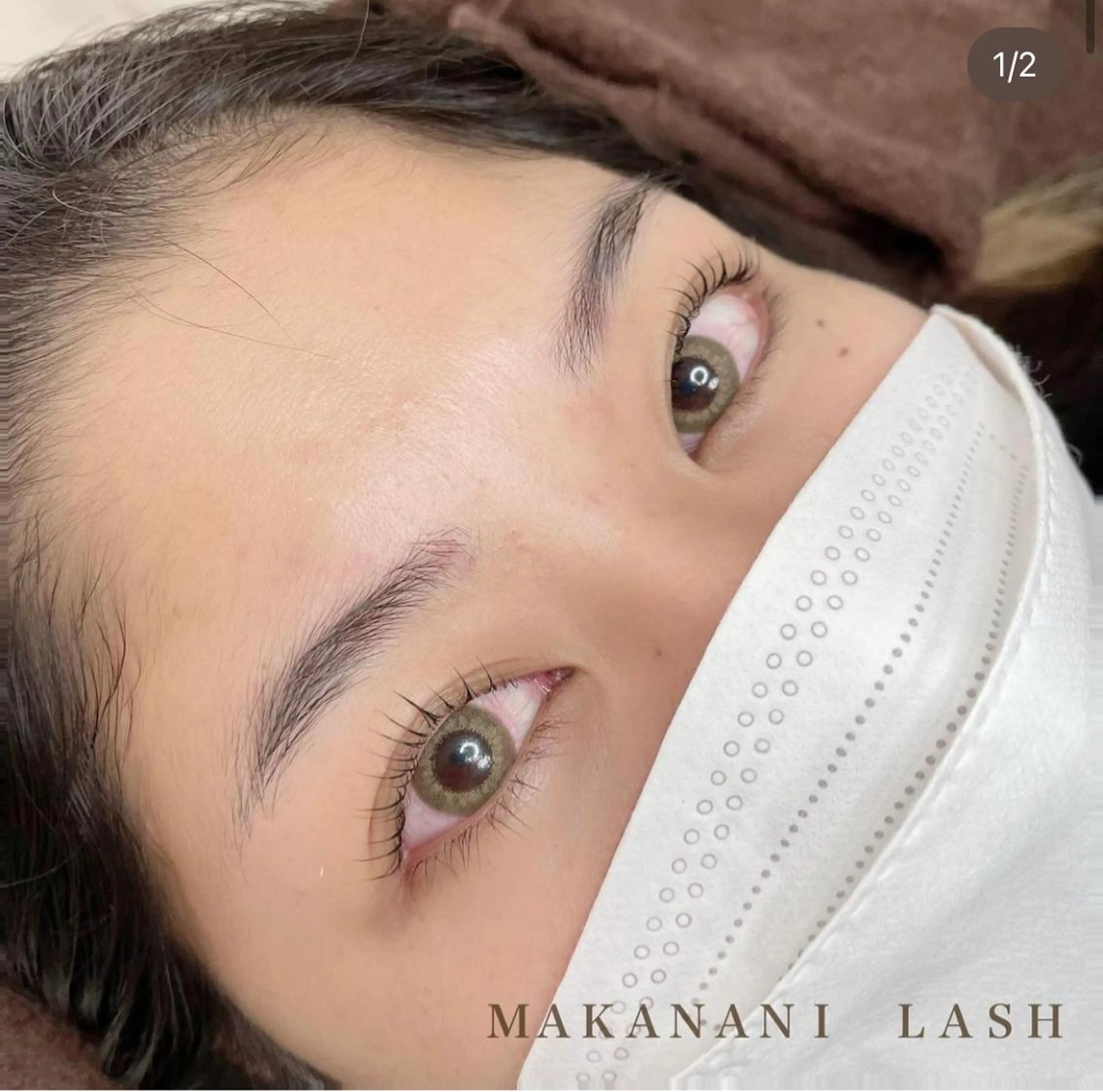 マツエク・マツパ マツパ ＭＡＫＡＮＡＮＩ ＬＡＳＨ所属・塩見 渚のマツエク・マツパデザイン