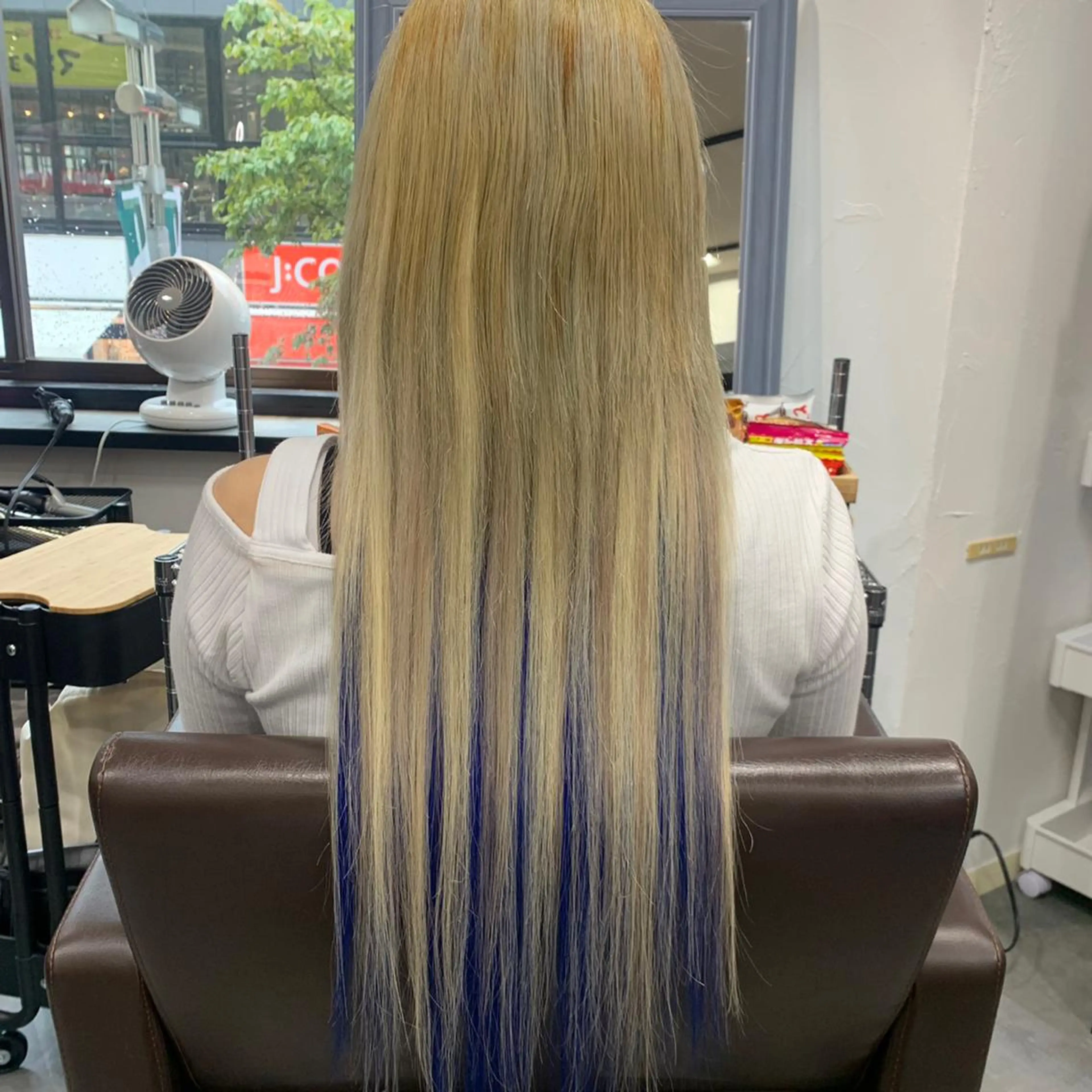 ロング カラー プルエクステ インナーカラー エクステ 眉毛&まつ毛パーマ専門店Berry所属・清水 由佳のマツエク・マツパデザイン