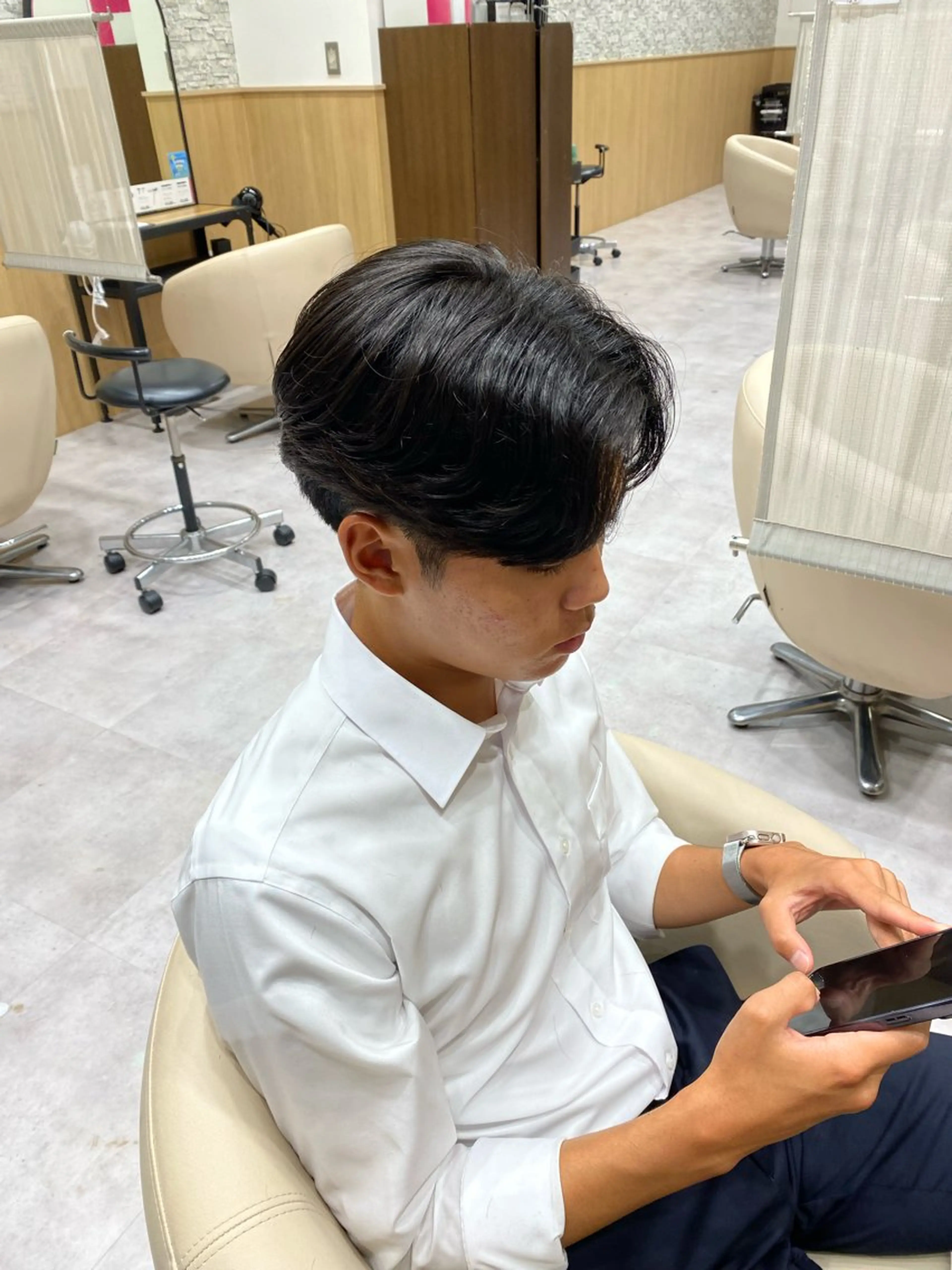 ショート パーマ メンズ UNIX所属・《無料施術》/ メンズパーマ/村上翼のヘアスタイル