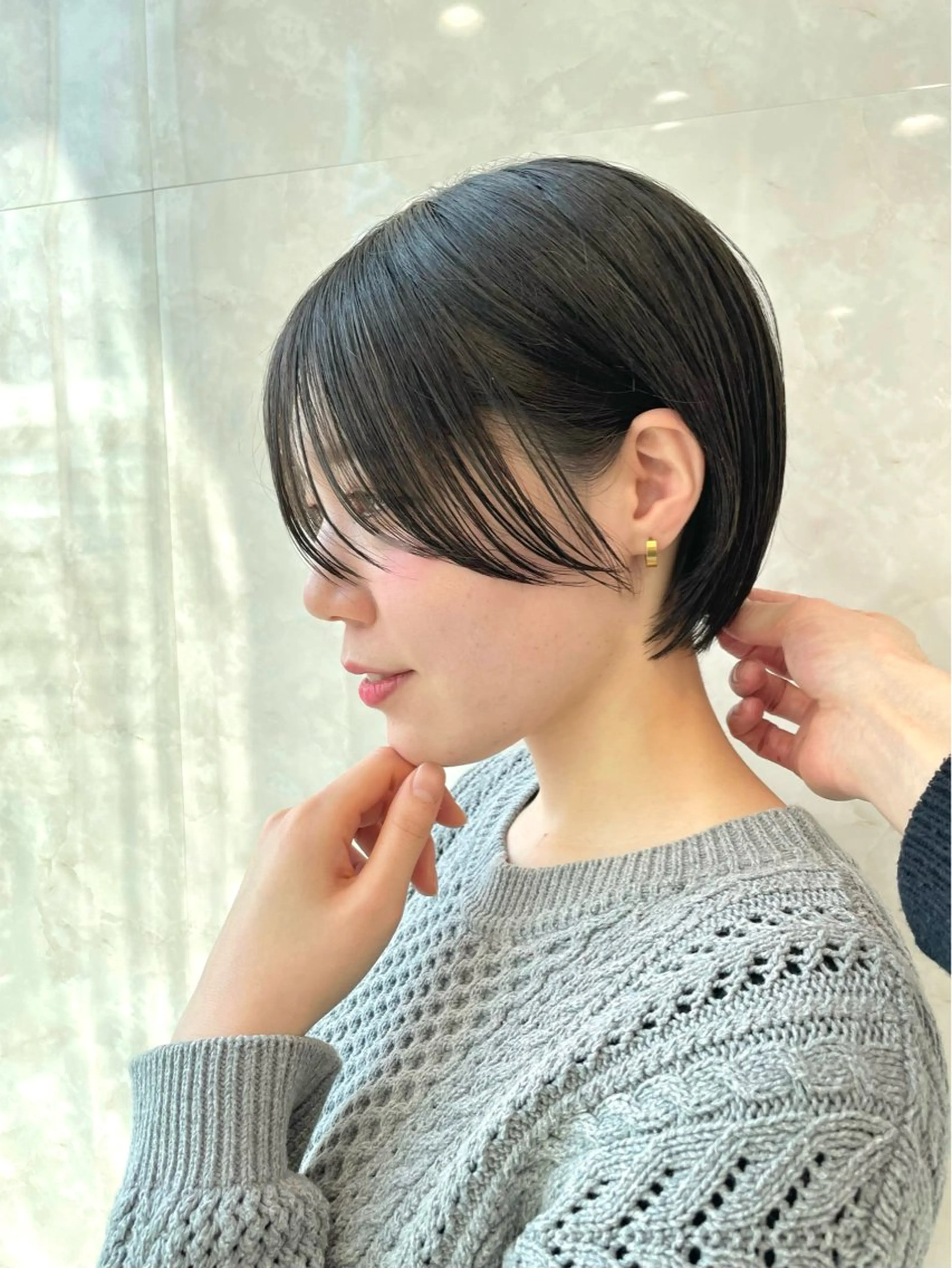 ショート ショート/似合わせ/ 透明感カラー古市唯人のヘアスタイル