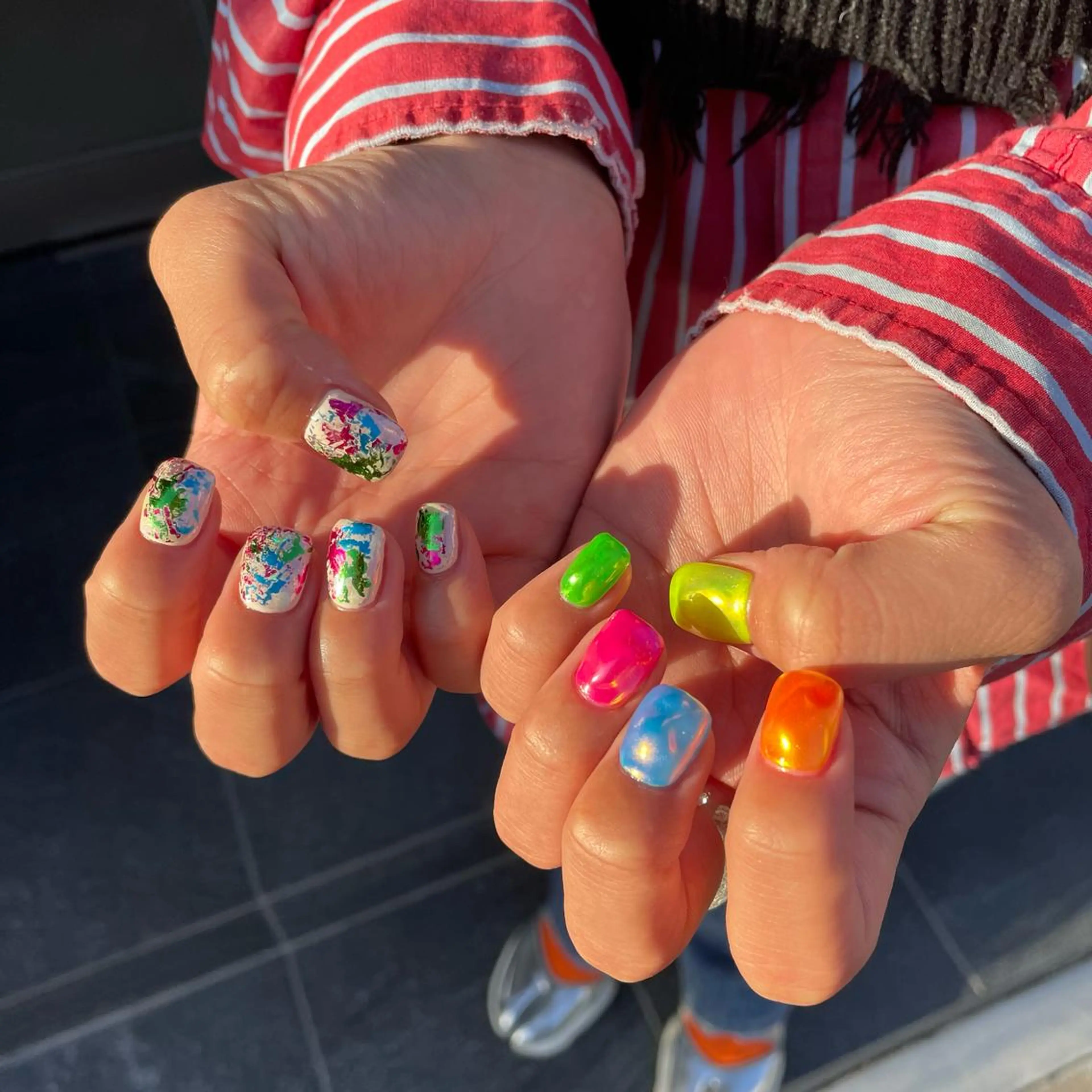 ネイル アートネイル ネイルチップ ハンドネイル NEOUV NAILのネイルデザイン