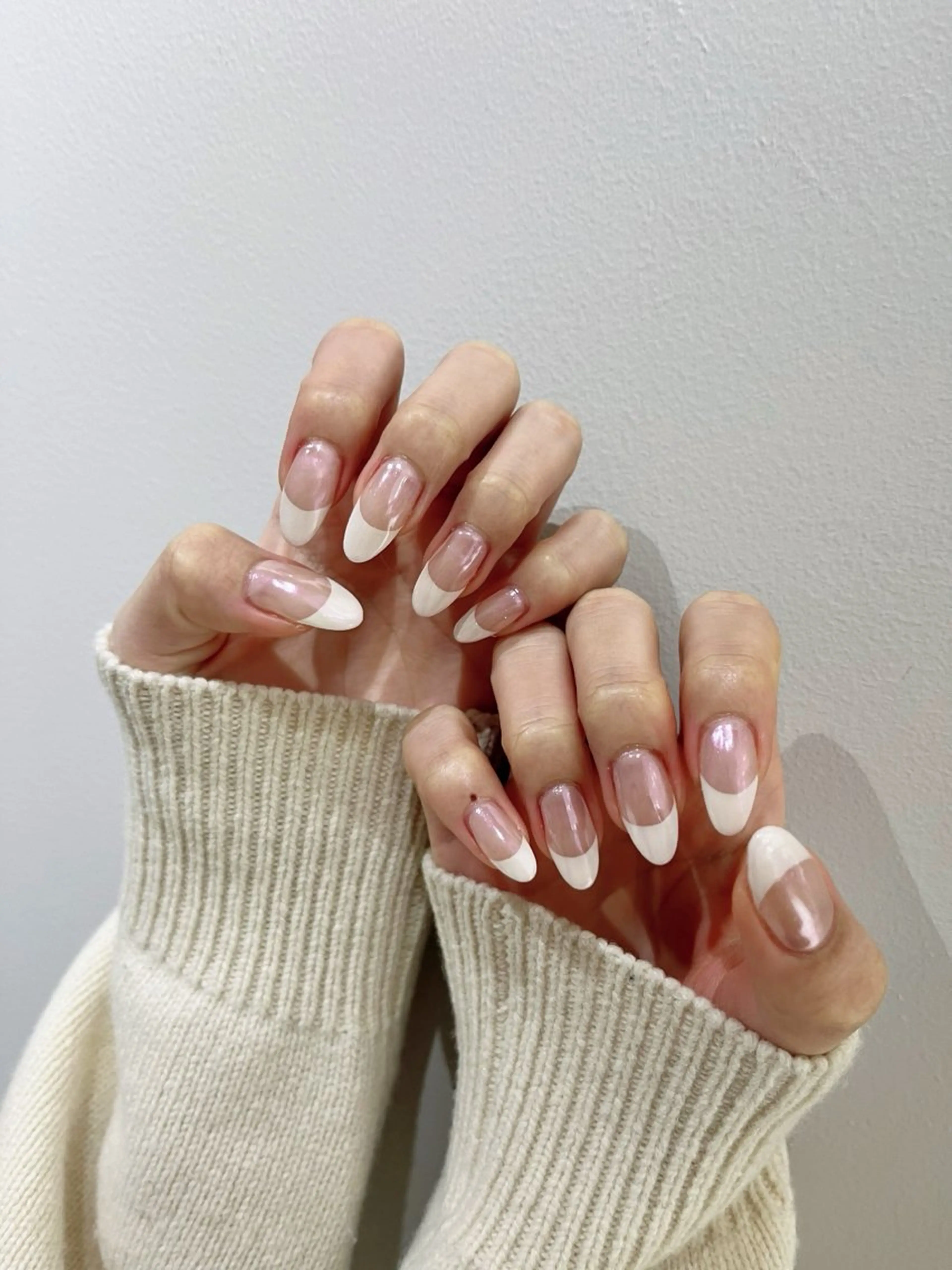 ネイル アートネイル ジェルネイル ニュアンスネイル WAVY_nail YUIKAのネイルデザイン