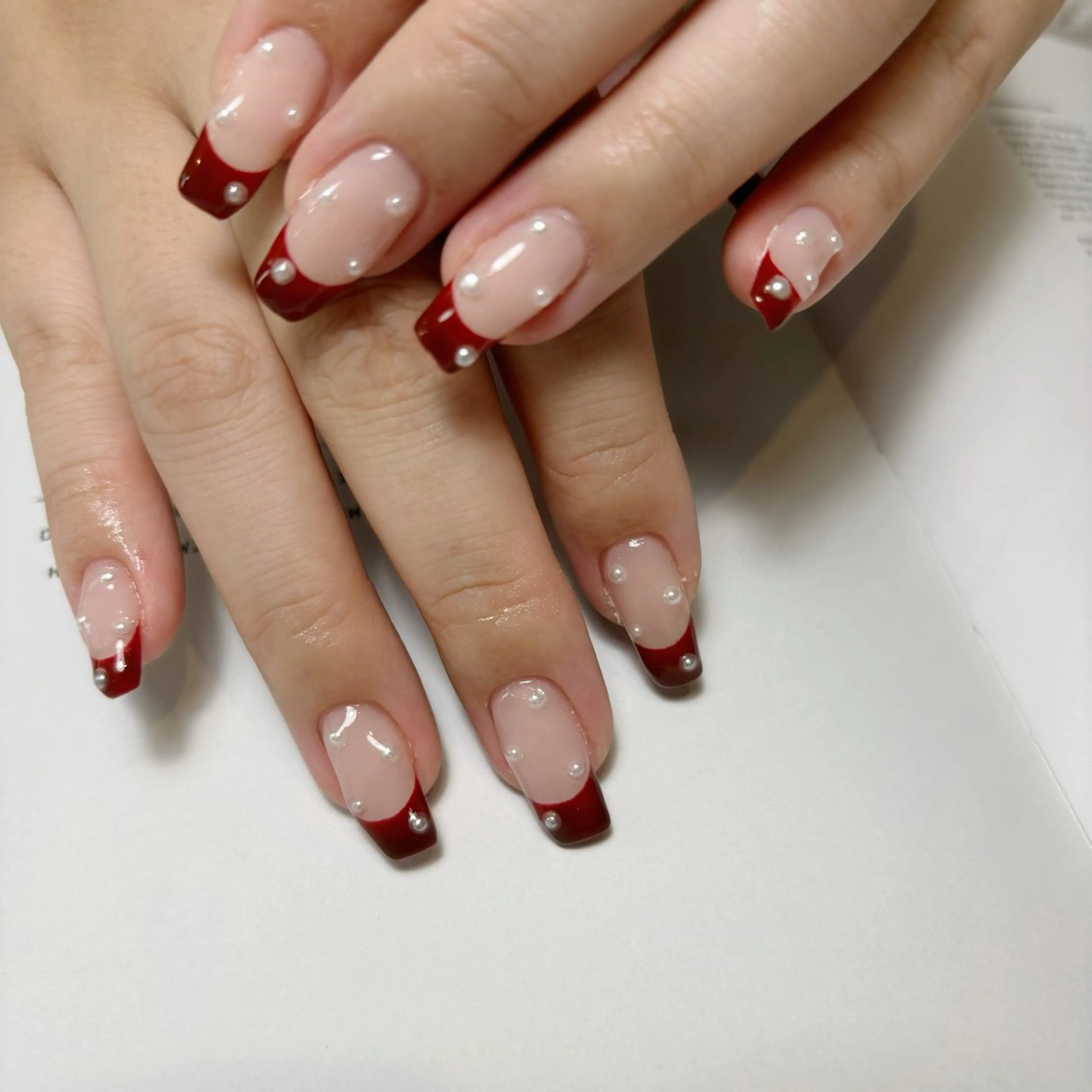 ネイル ハンドネイル nailsalon mooi.外苑前所属・-mooi.- M a h oのネイルデザイン