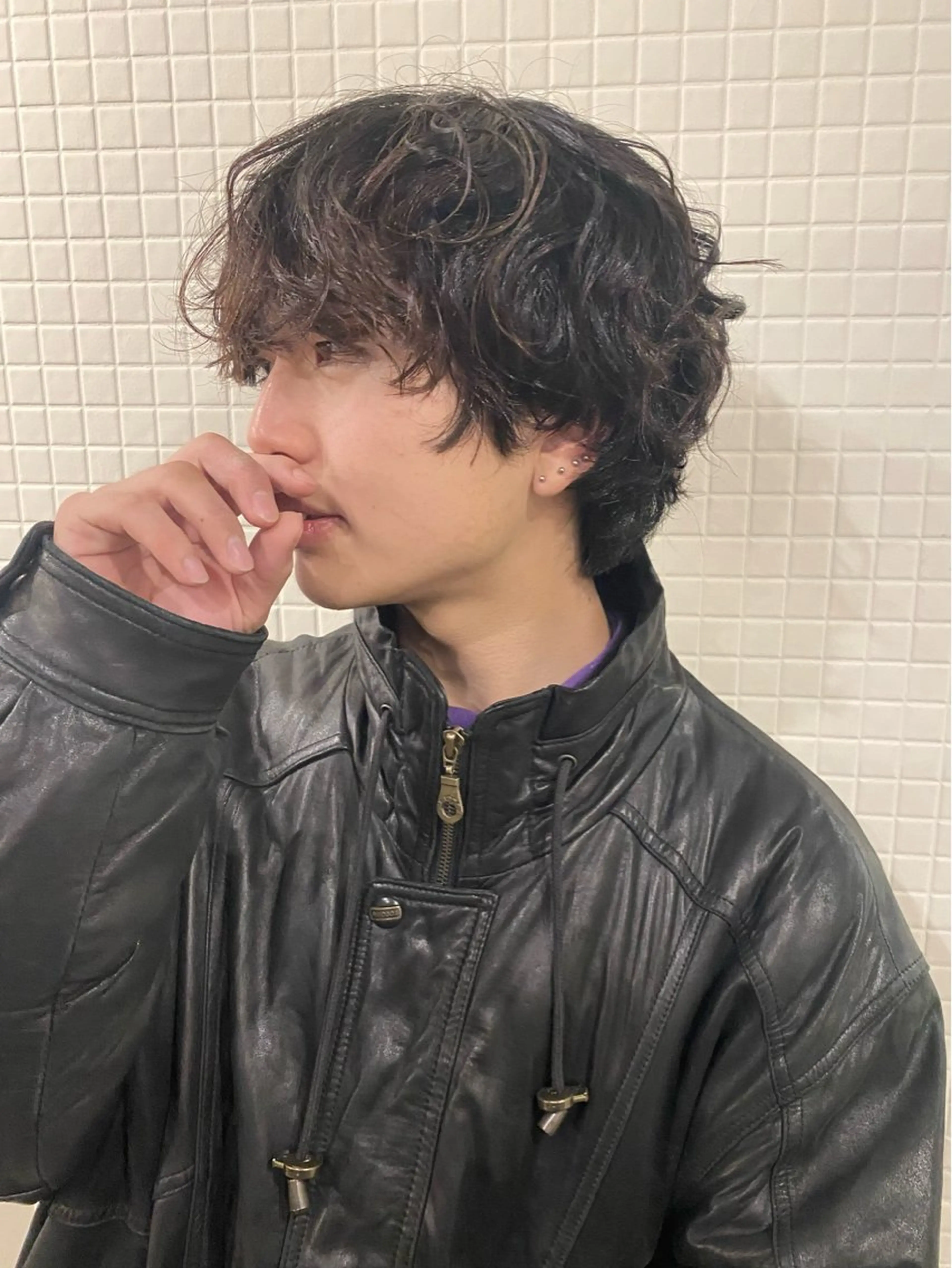 ショート パーマ メンズ 7Bridge所属・7Bridge 小西貫太のヘアスタイル