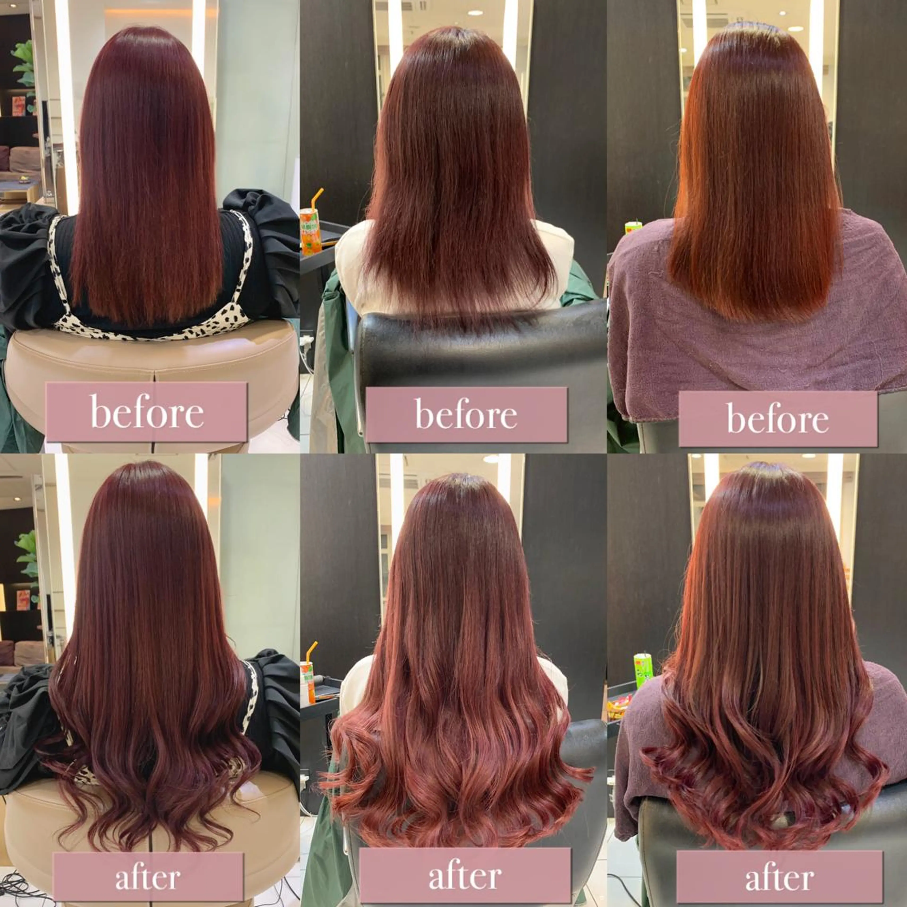 ロング カラー シールエクステ エクステ エクステ　ユノキ リョウタのヘアスタイル