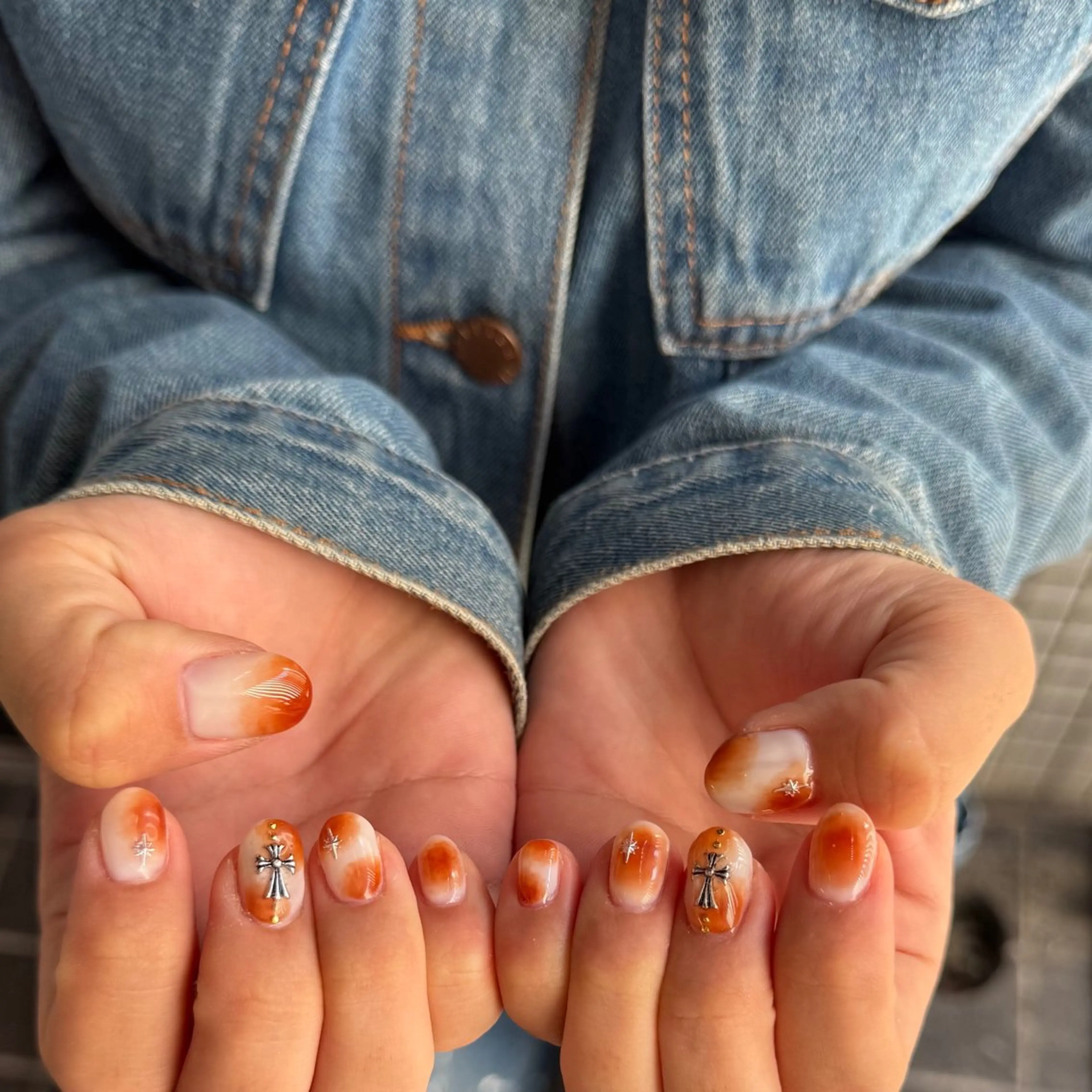 ショート 小川 柚香のネイルデザイン