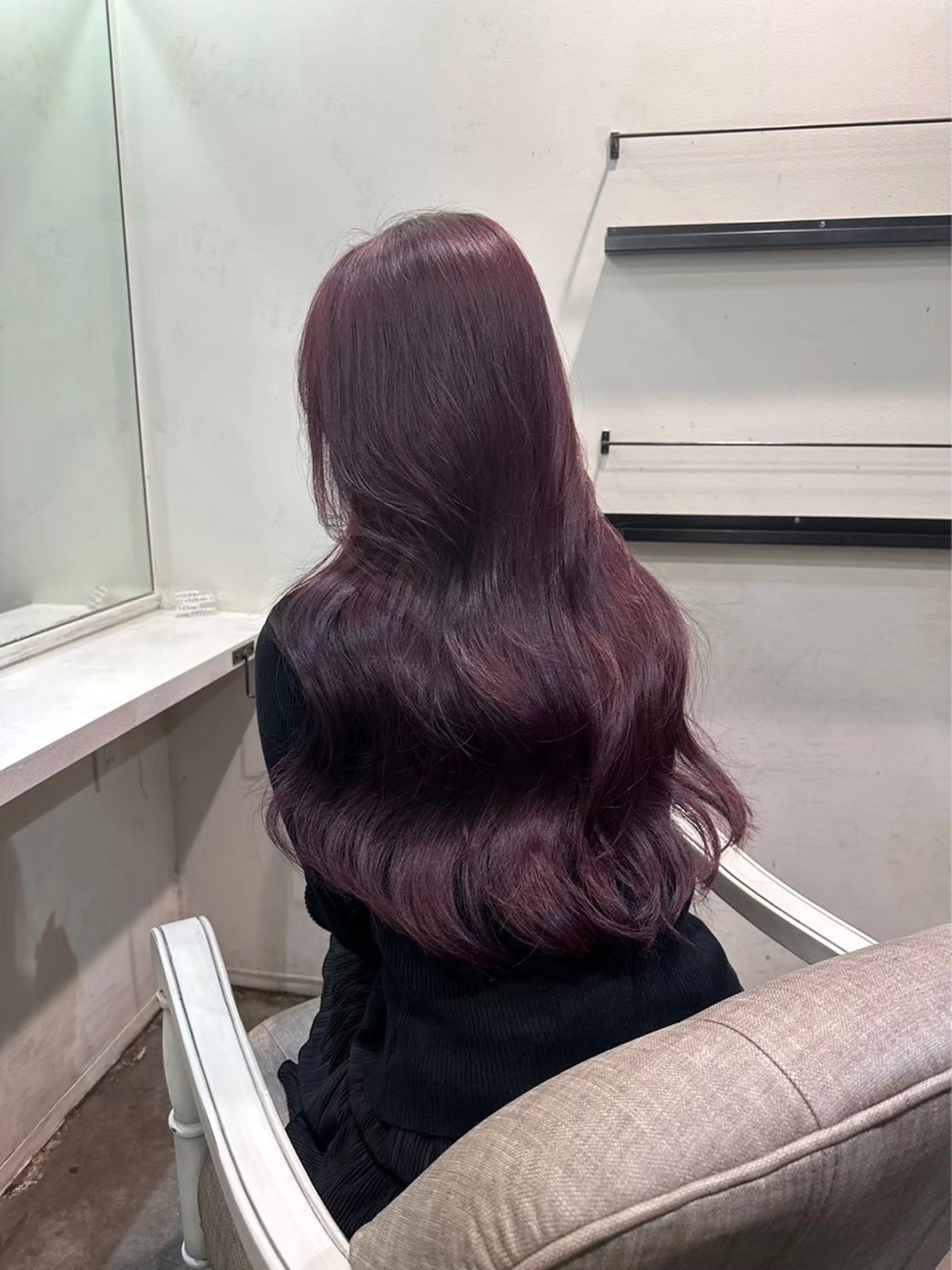 ロング カラー ベージュカラー ブリーチ ダブルカラー 顔周りカット 髪質改善 ヘアカラー 京都韓国ヘア🇰🇷 /髪質改善/レイヤーのヘアスタイル