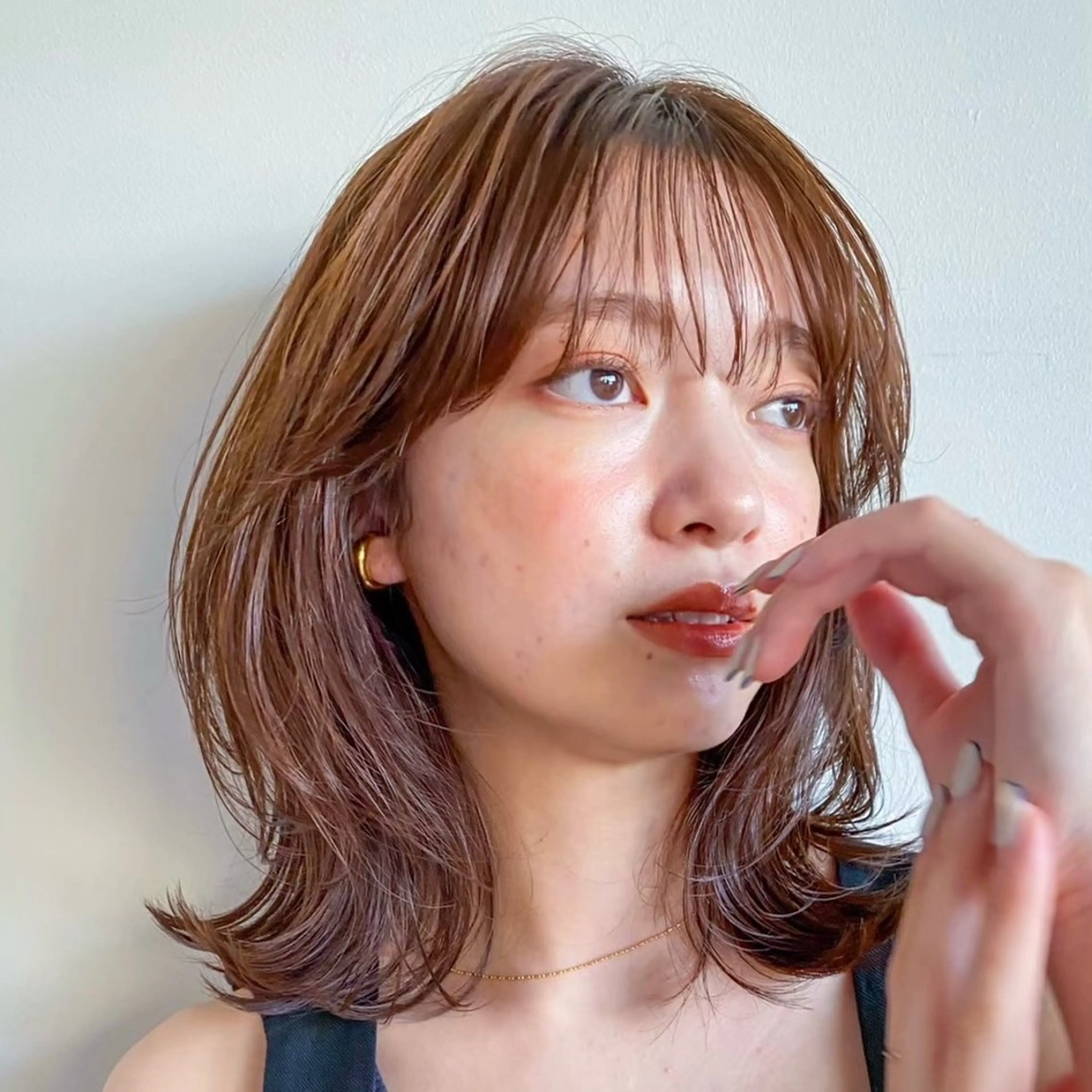 似合わせ前髪カット、顔周りカットの写真