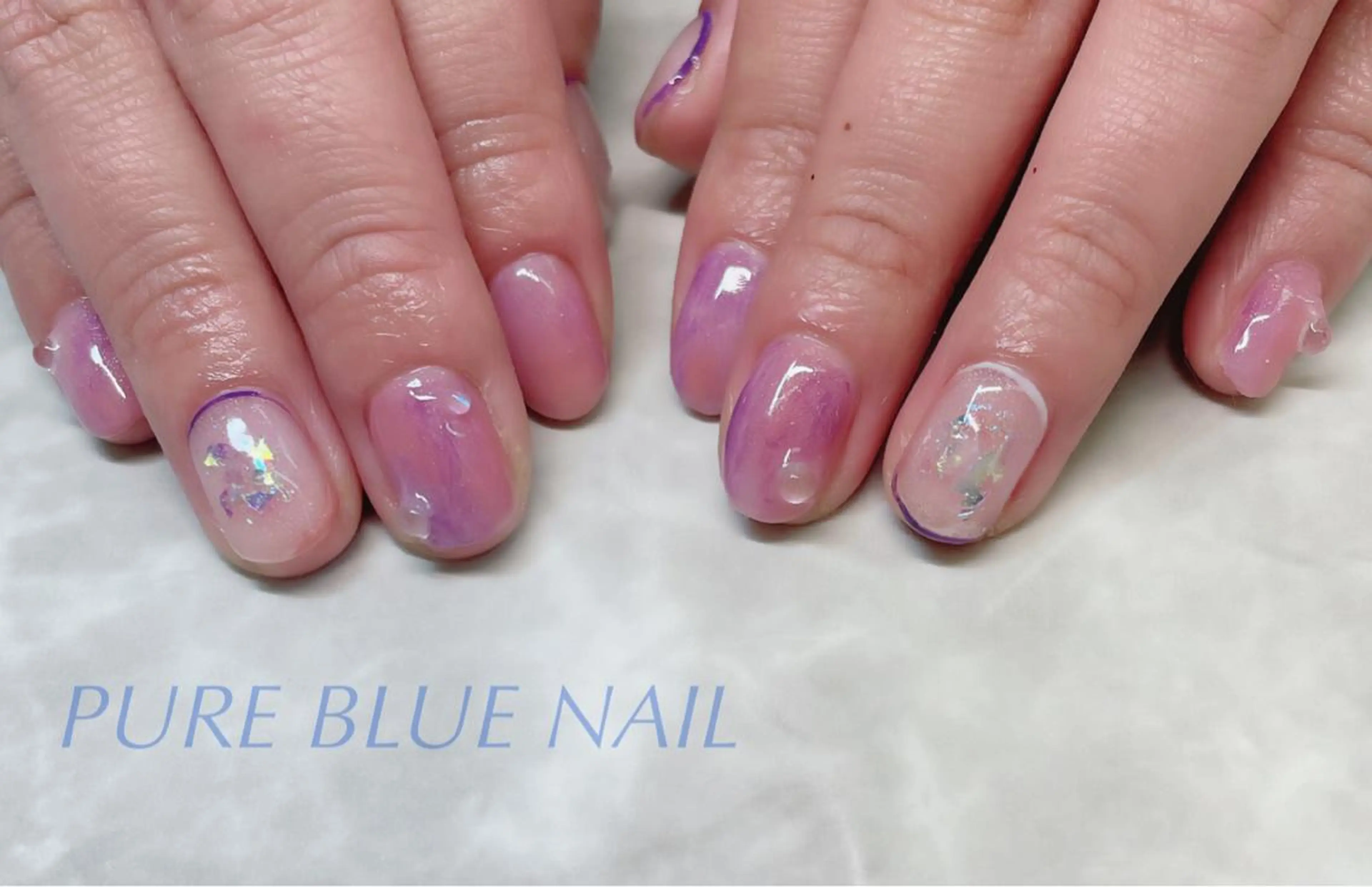 ネイル PURE BLUE  NAIL所属・PURE BLUE NAILのネイルデザイン