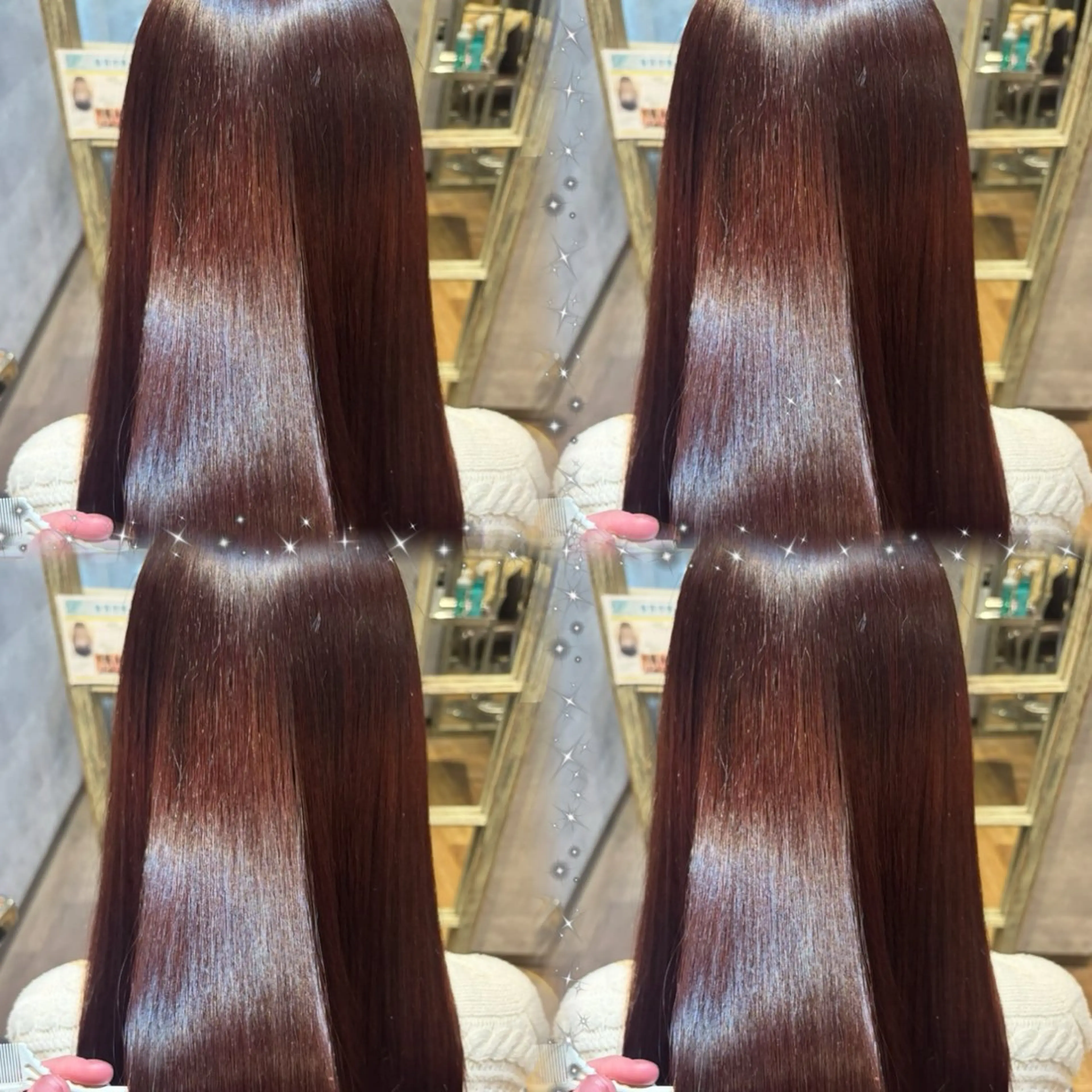 ロング カットモデル無料 🌙 松本のヘアスタイル