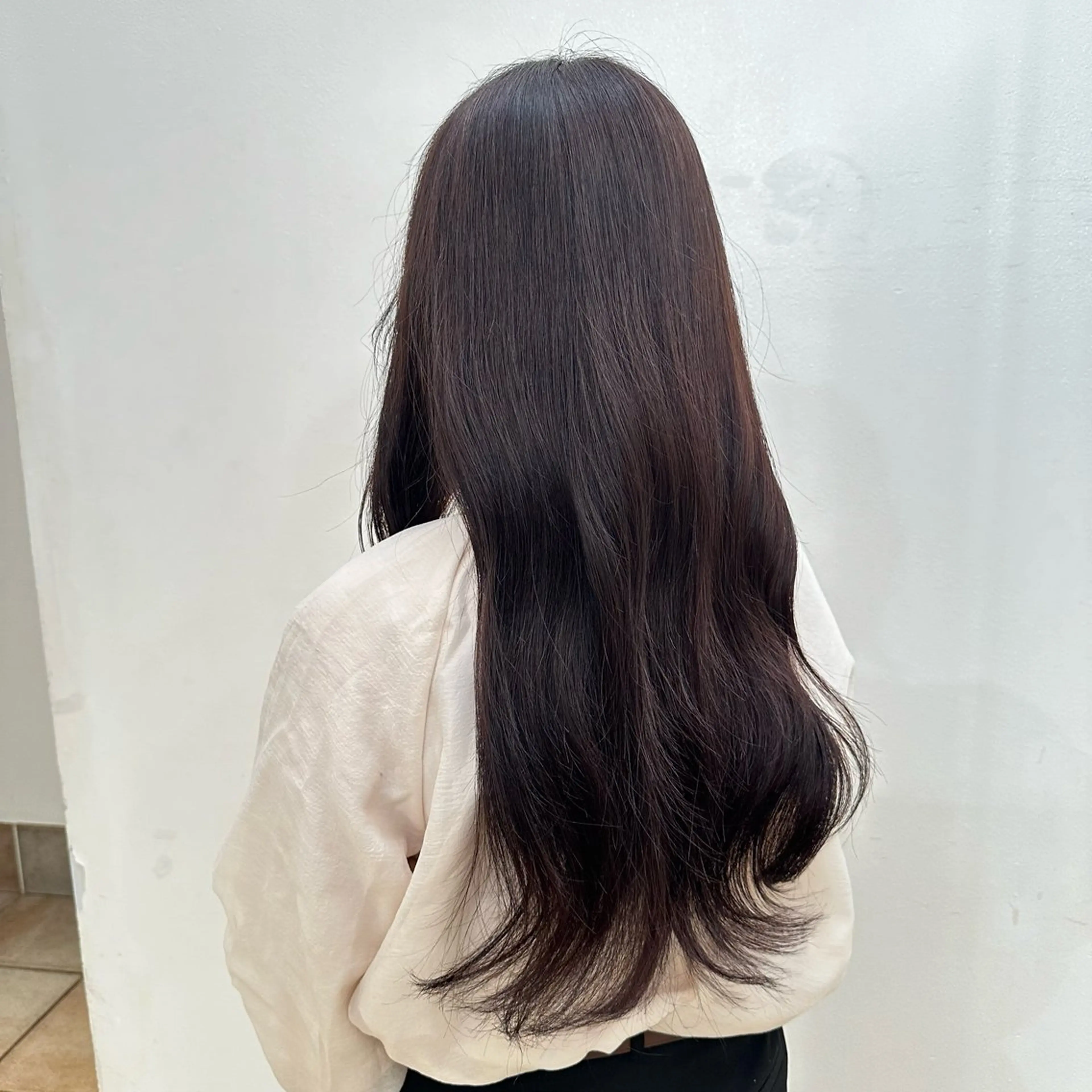 ロング カラー ブラウンカラー イルミナカラー ピンクカラー ピンクブラウン ✵ ✯MOMOKA✯ ✵のヘアスタイル