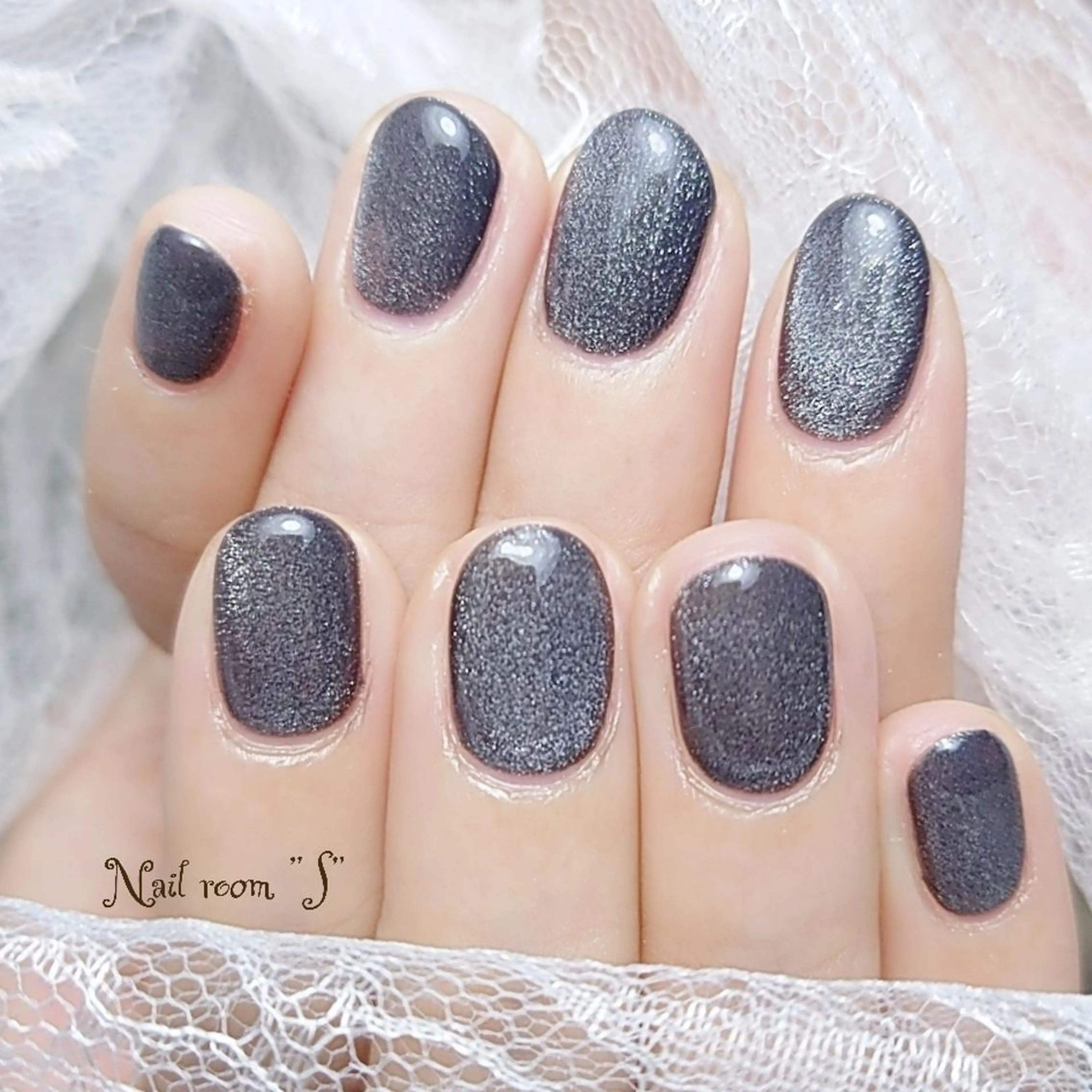 ネイル マグネットネイル Nail room  "S"  SAKAIのネイルデザイン