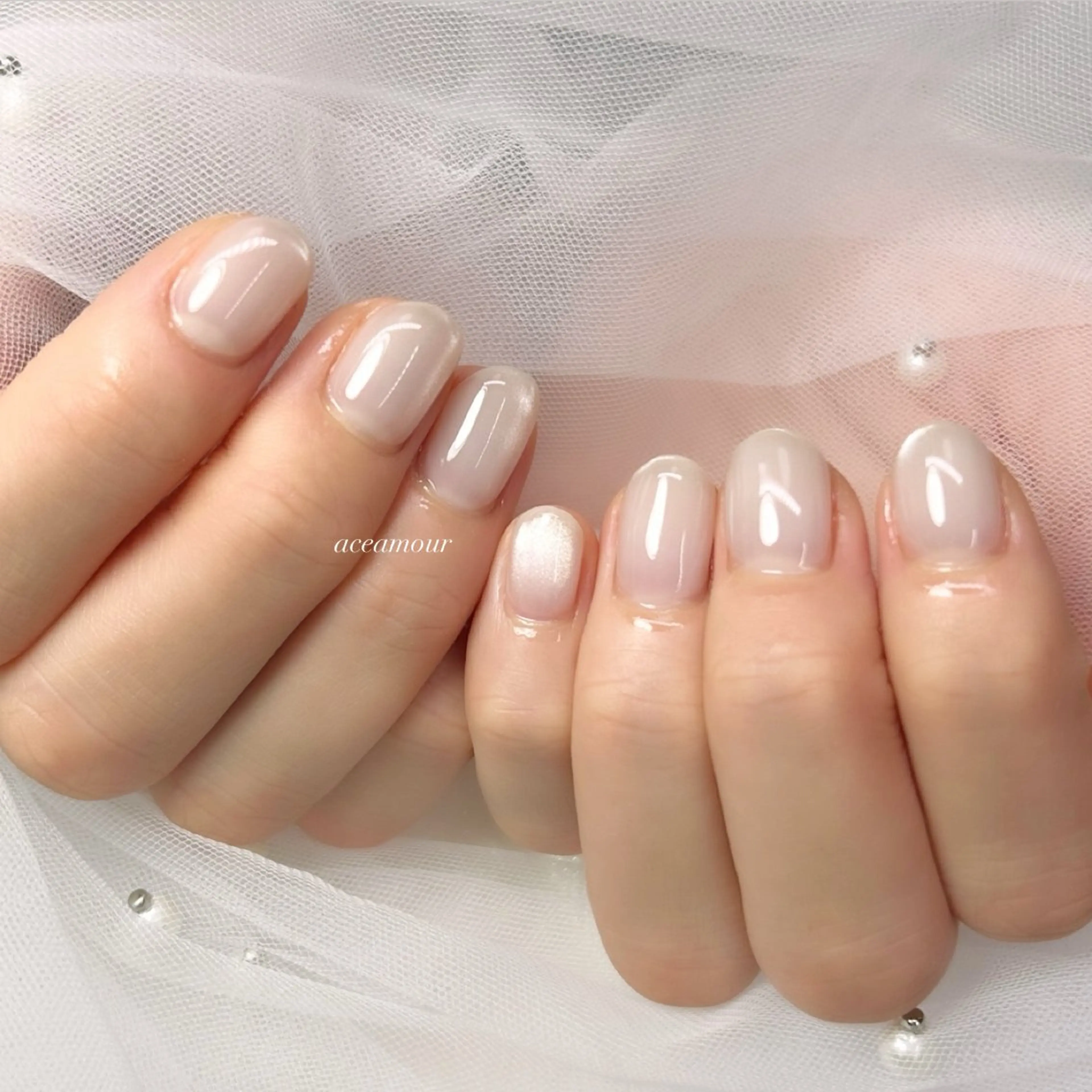 ネイル ネイル/耳つぼ /新ホワイトニングのネイルデザイン