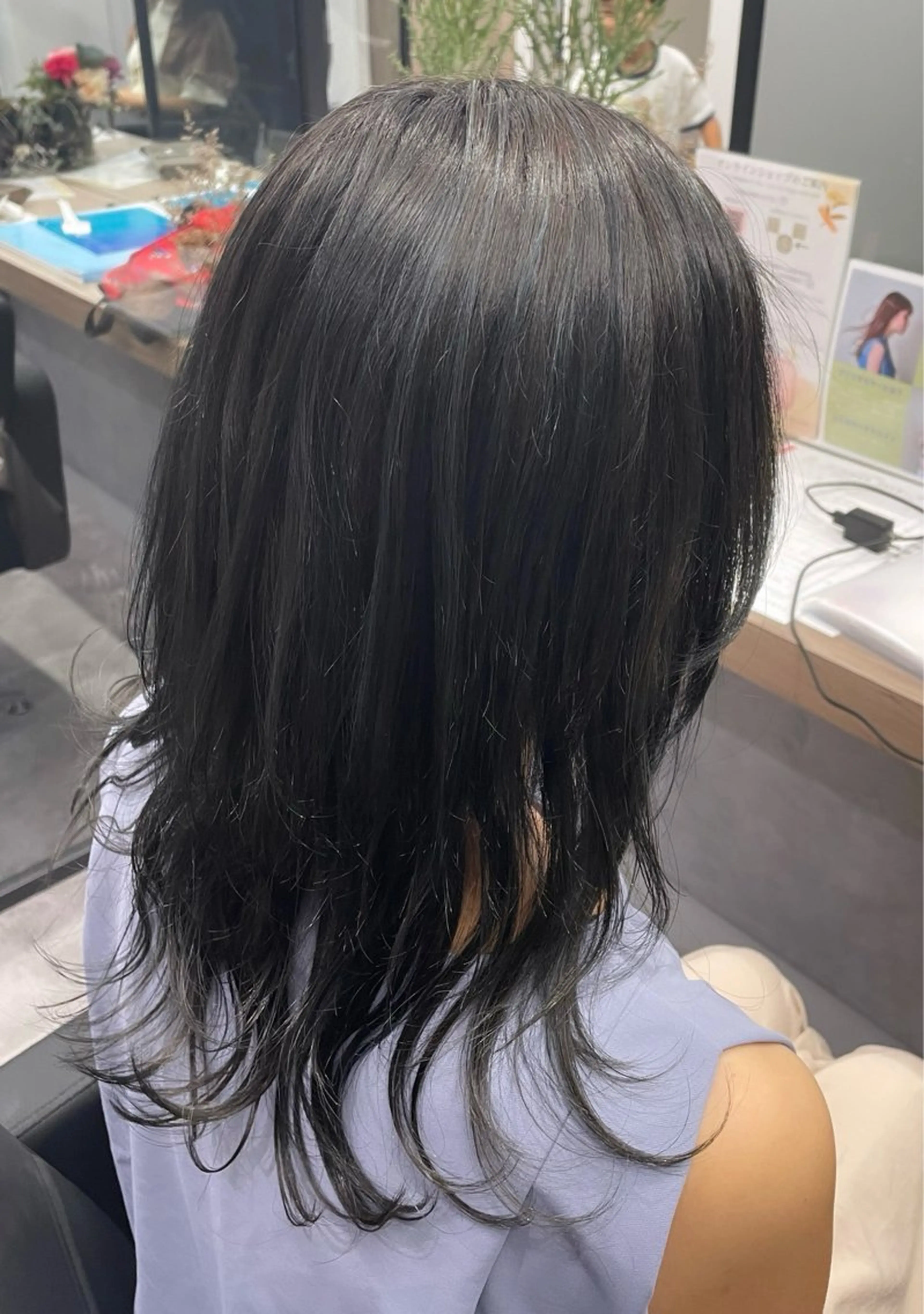 セミロング カラー Nail &Beauty by UNO伊勢原所属・COCO .のヘアスタイル