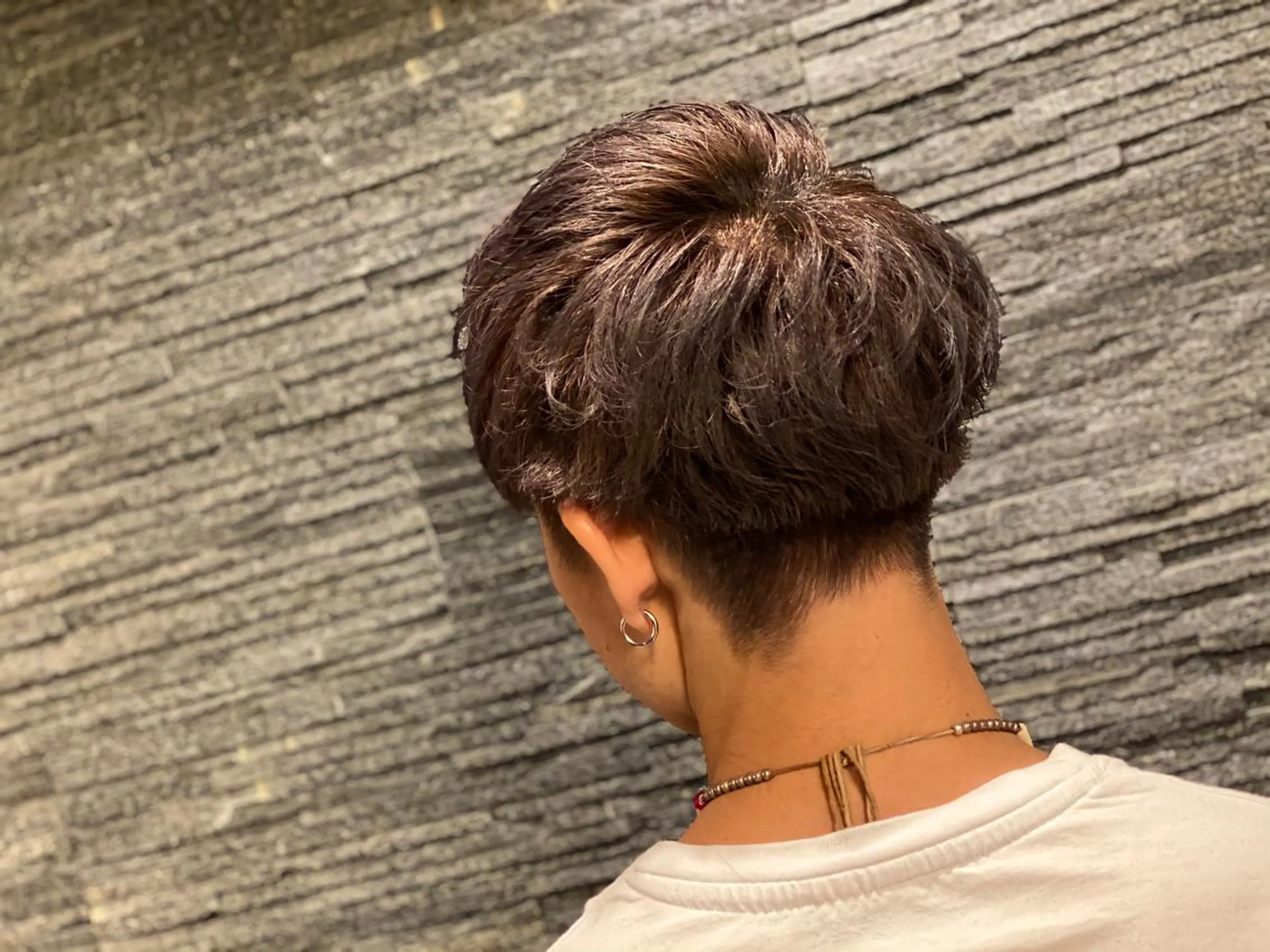 ショート メンズ マッシュ 浅見 天翔のヘアスタイル