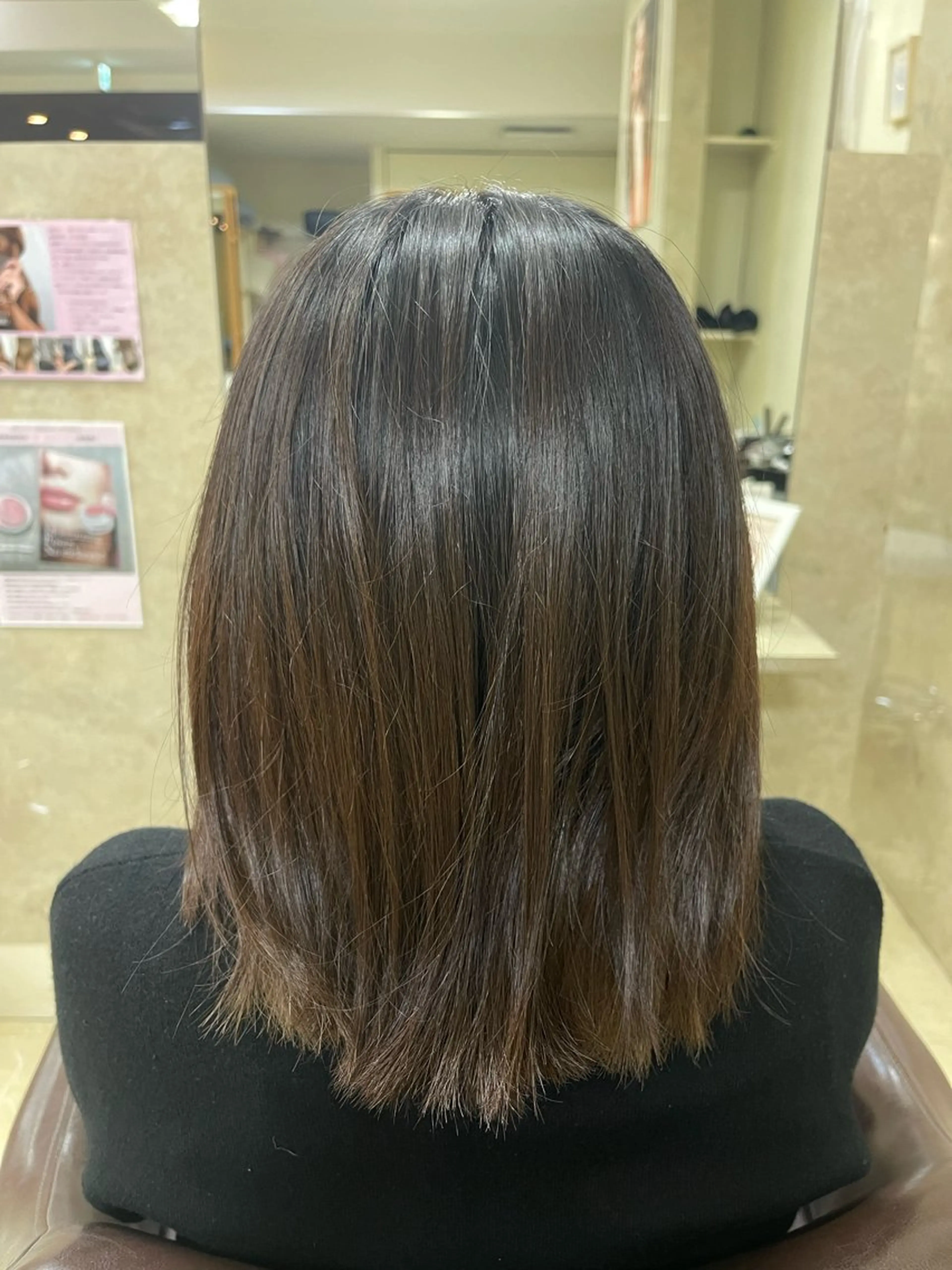ミディアム 髪質改善 縮毛矯正 CARE SHINSAIBASHI所属・はやと 【心斎橋美髪職人】のヘアスタイル