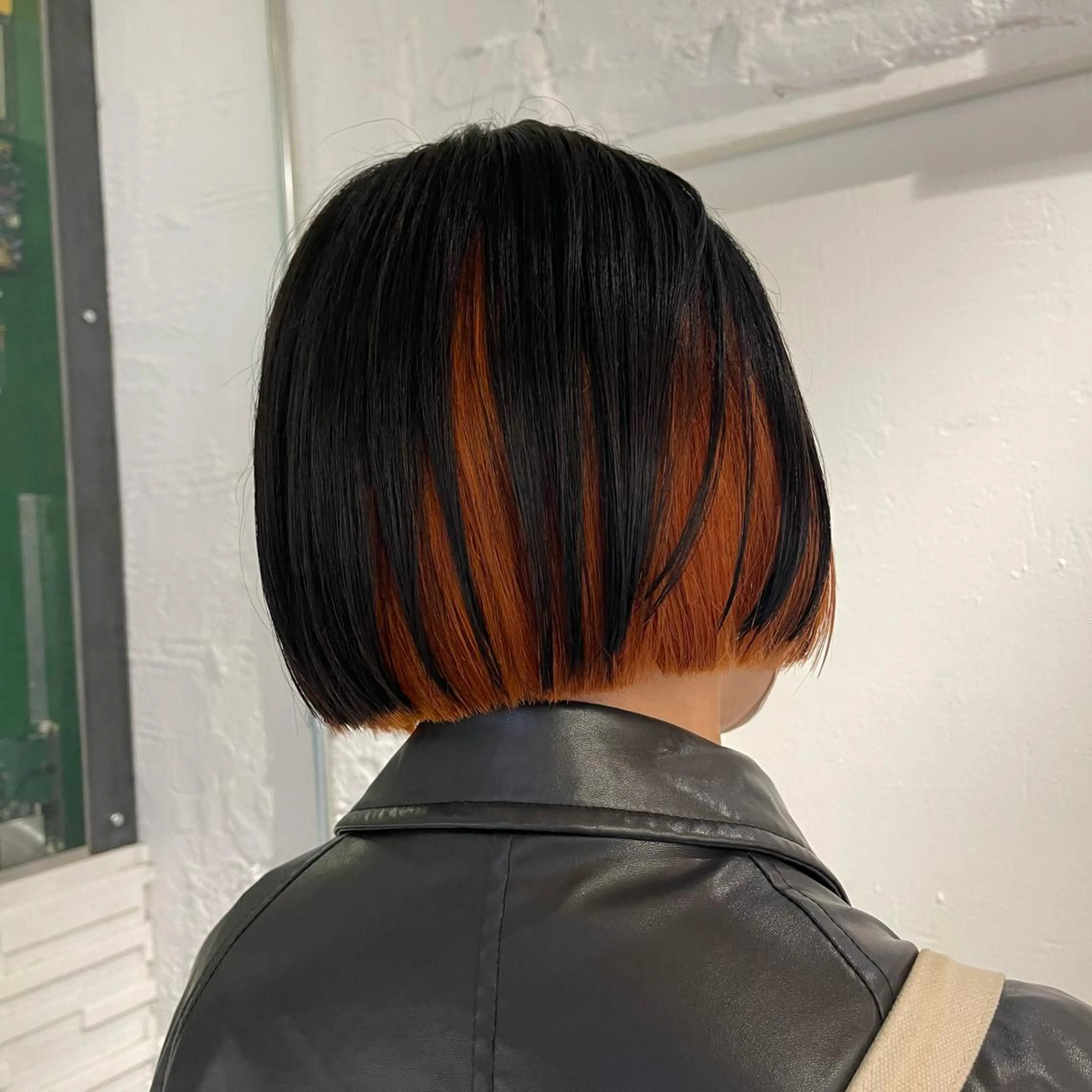 ショート カラー ヘアカラー トリートメント lunty miichiのヘアスタイル