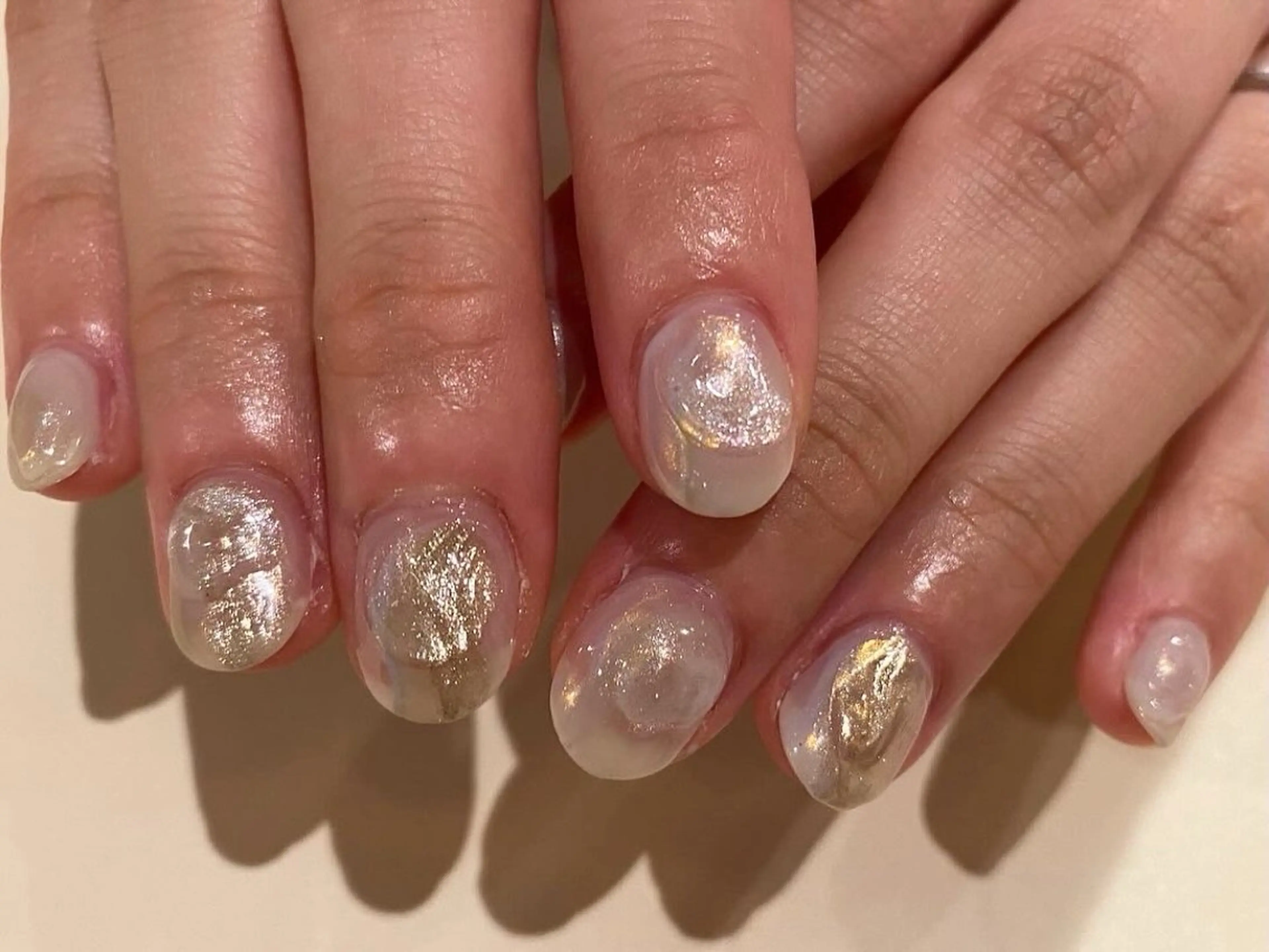 ネイル キラキラネイル scre as Etelのネイルデザイン