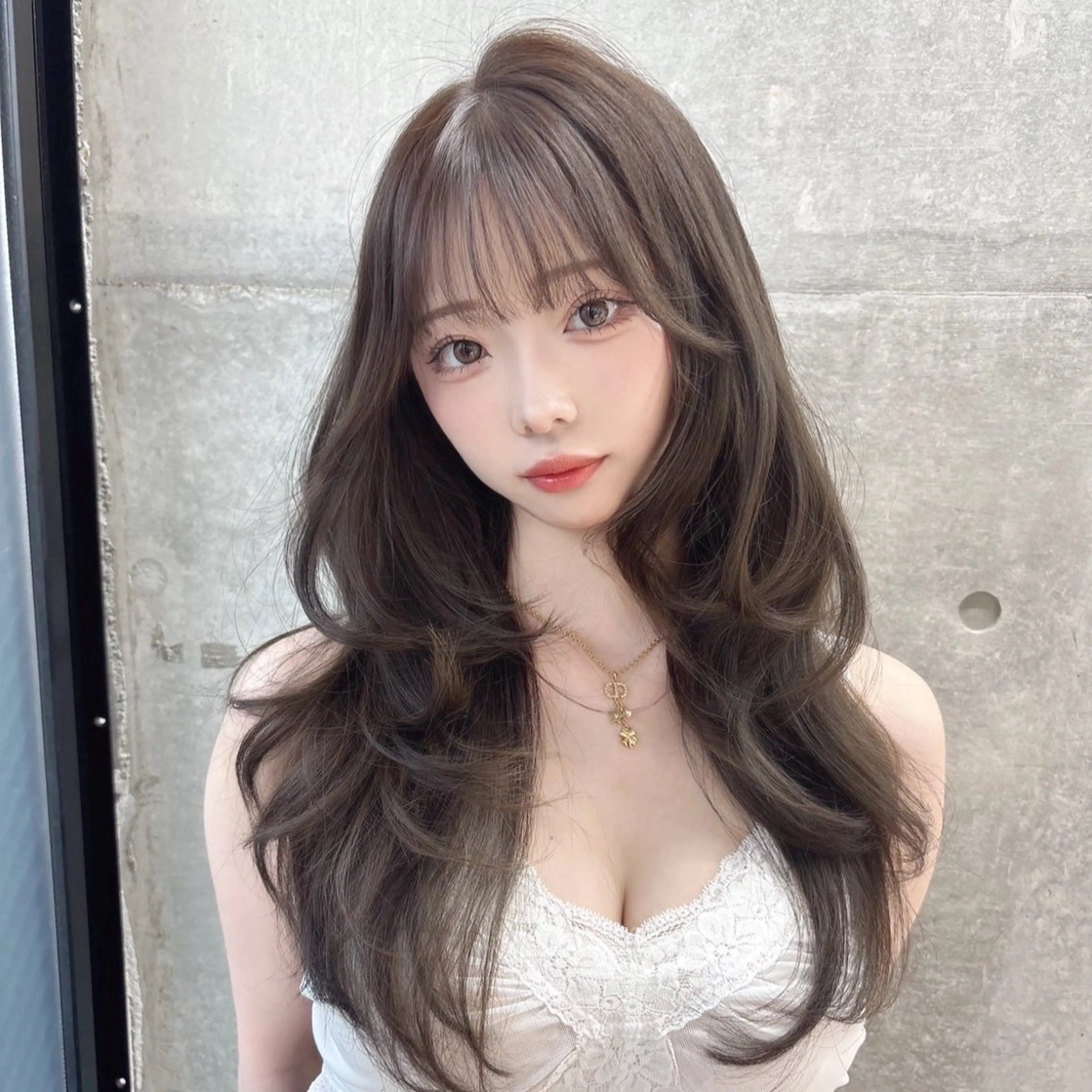 ロング カラー ヘアカラー トリートメント ⭐️髪質改善⭐️ LondMeliaのヘアスタイル