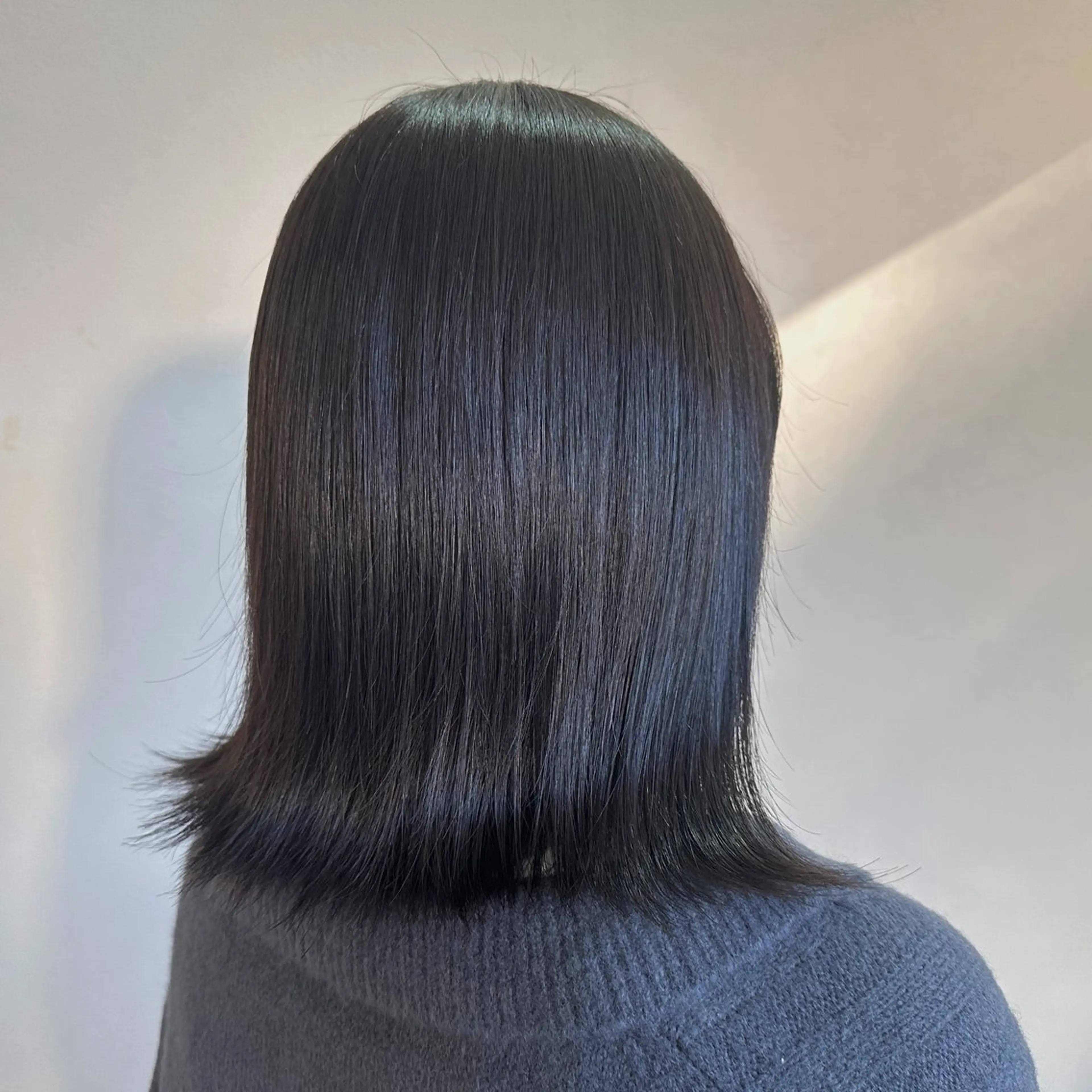 ミディアム カラー ヘアカラー トリートメント 🎀艶カラー🎀 大林未侑のヘアスタイル