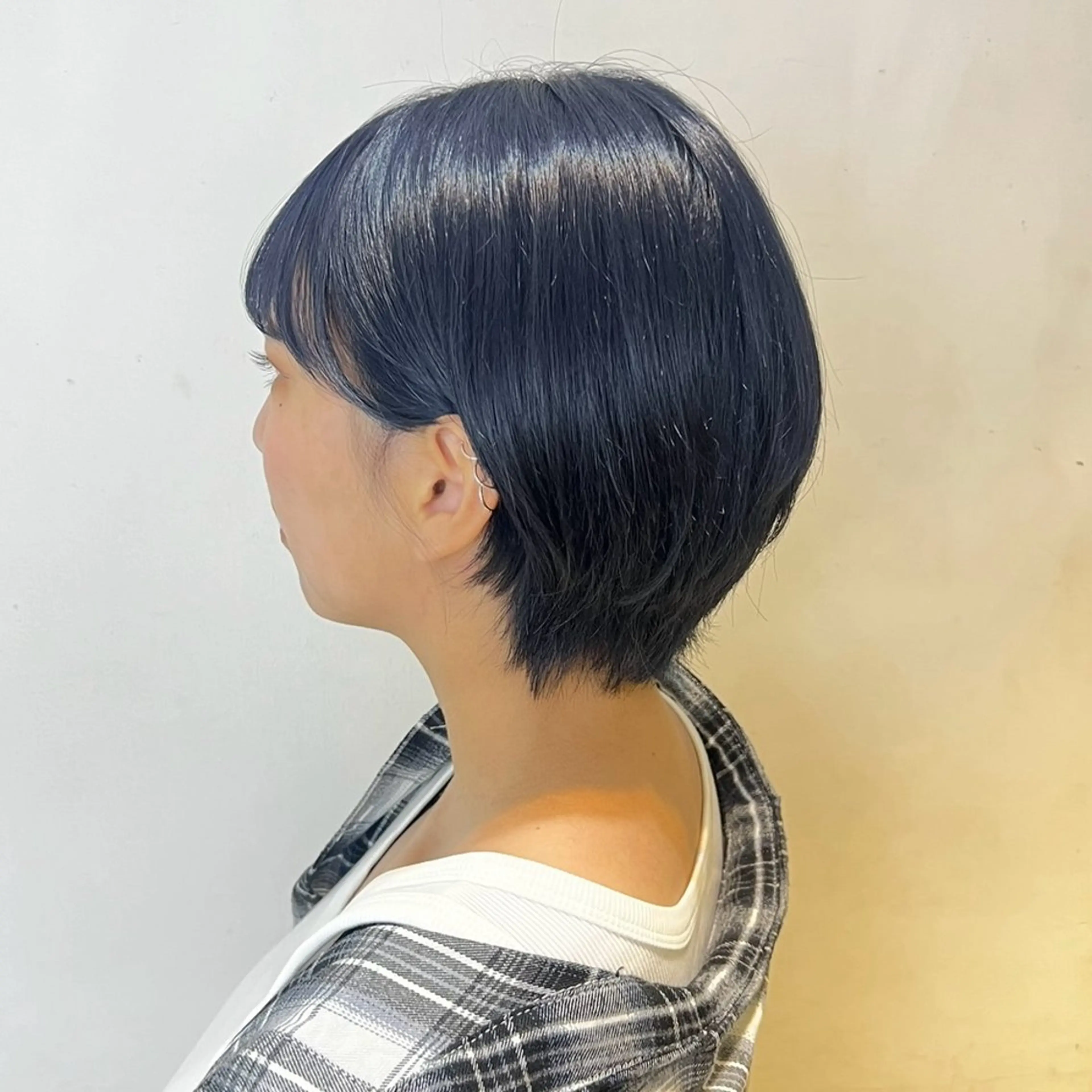 ショート ショートボブ ハンサムショート 丸みショート ボブ ショートヘア 'AXIS所属・松本 ひな子のヘアスタイル