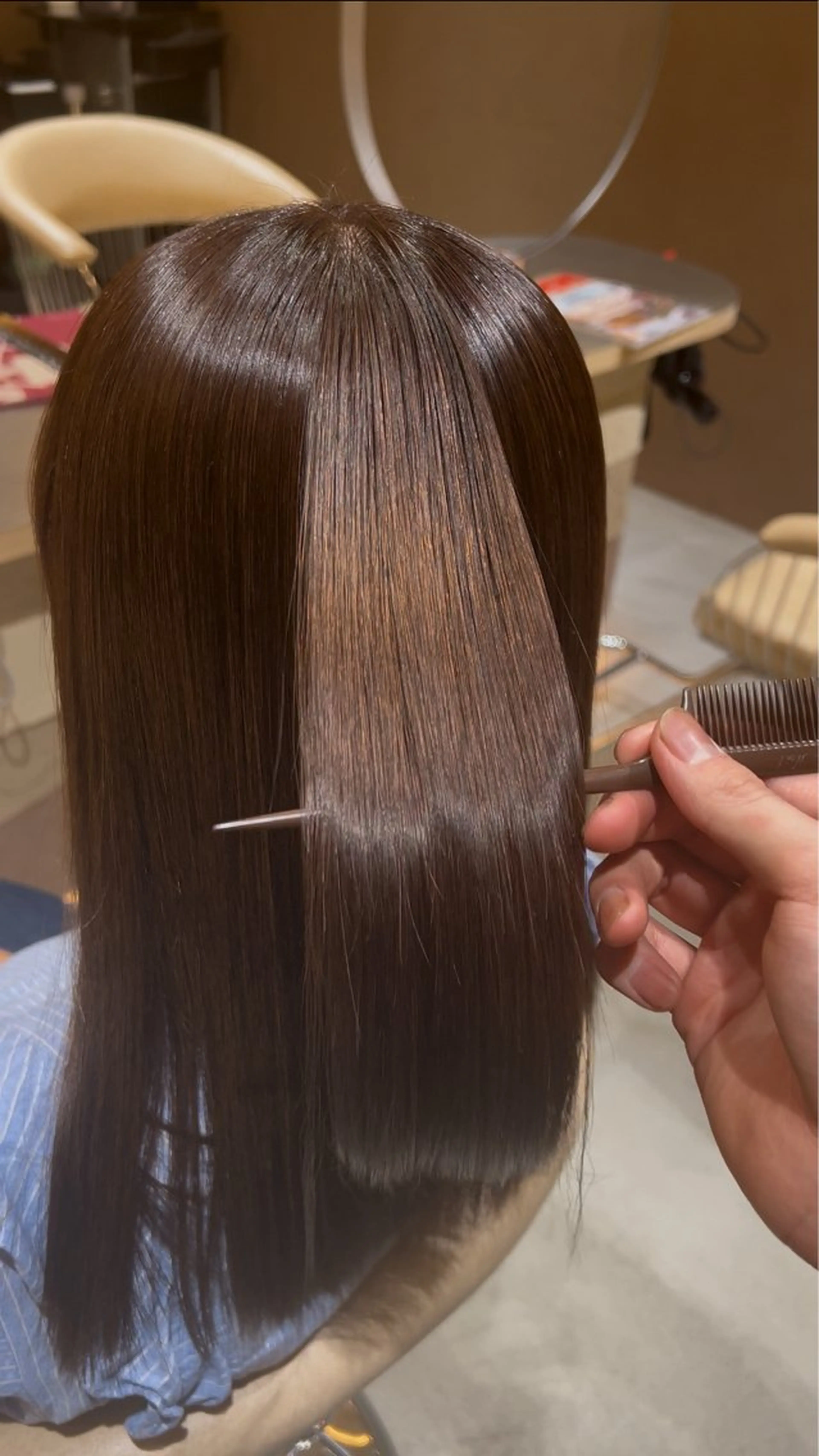 【業界最高級ダメージレス】クオライン縮毛矯正＋似合わせカットの写真