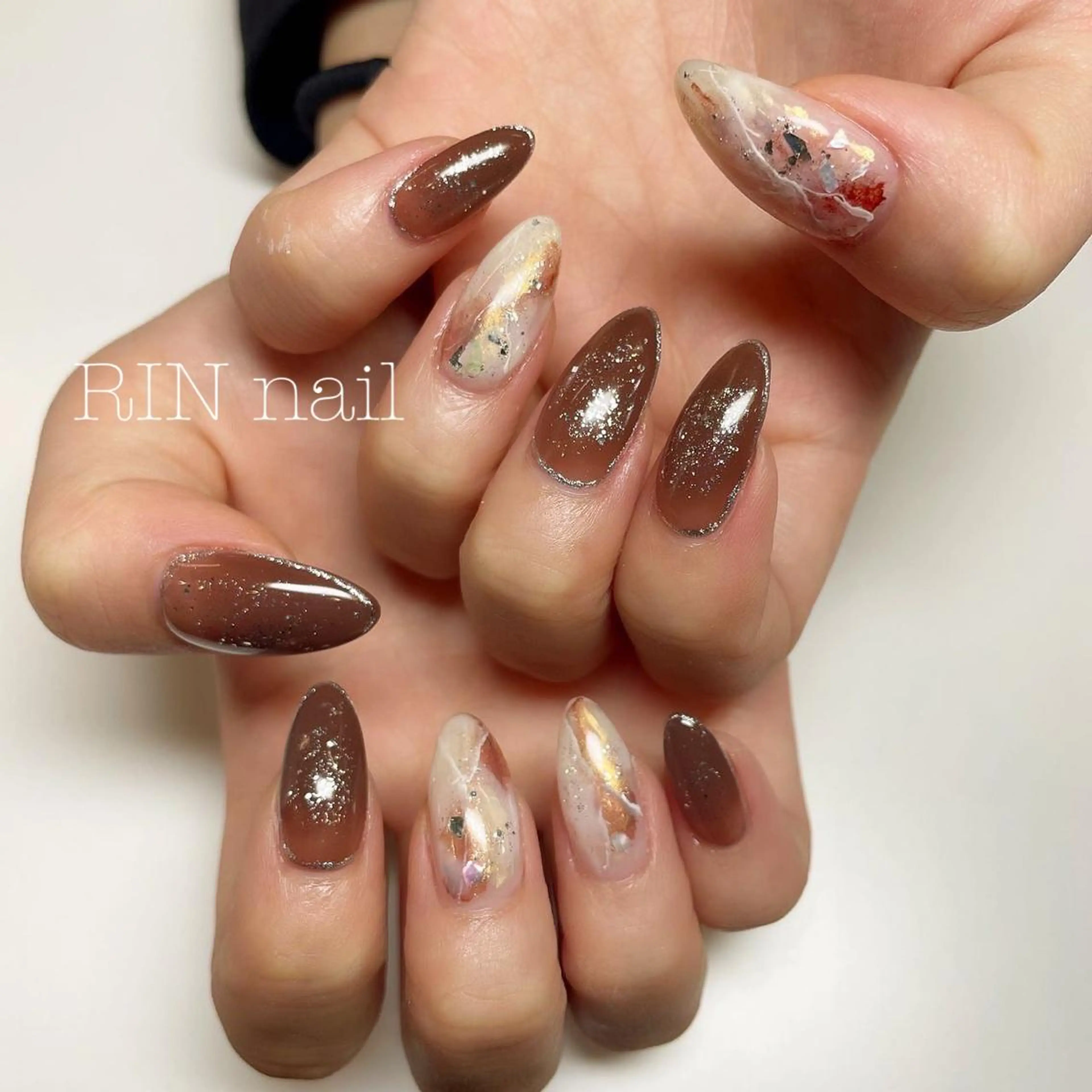 ネイル ハンドネイル ハンドケア RIN HOMEnailのネイルデザイン