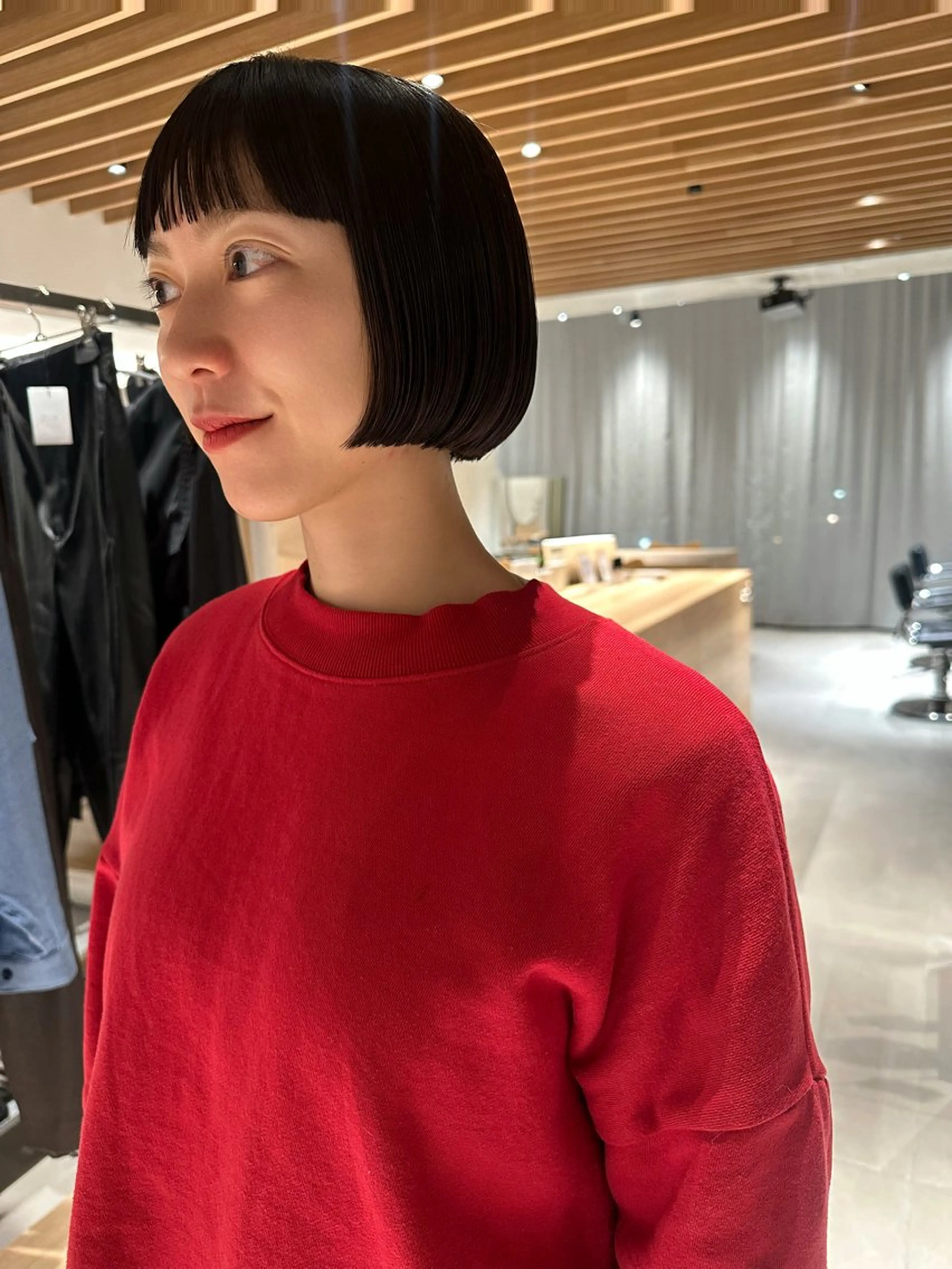 ショート 井上 翠月のヘアスタイル