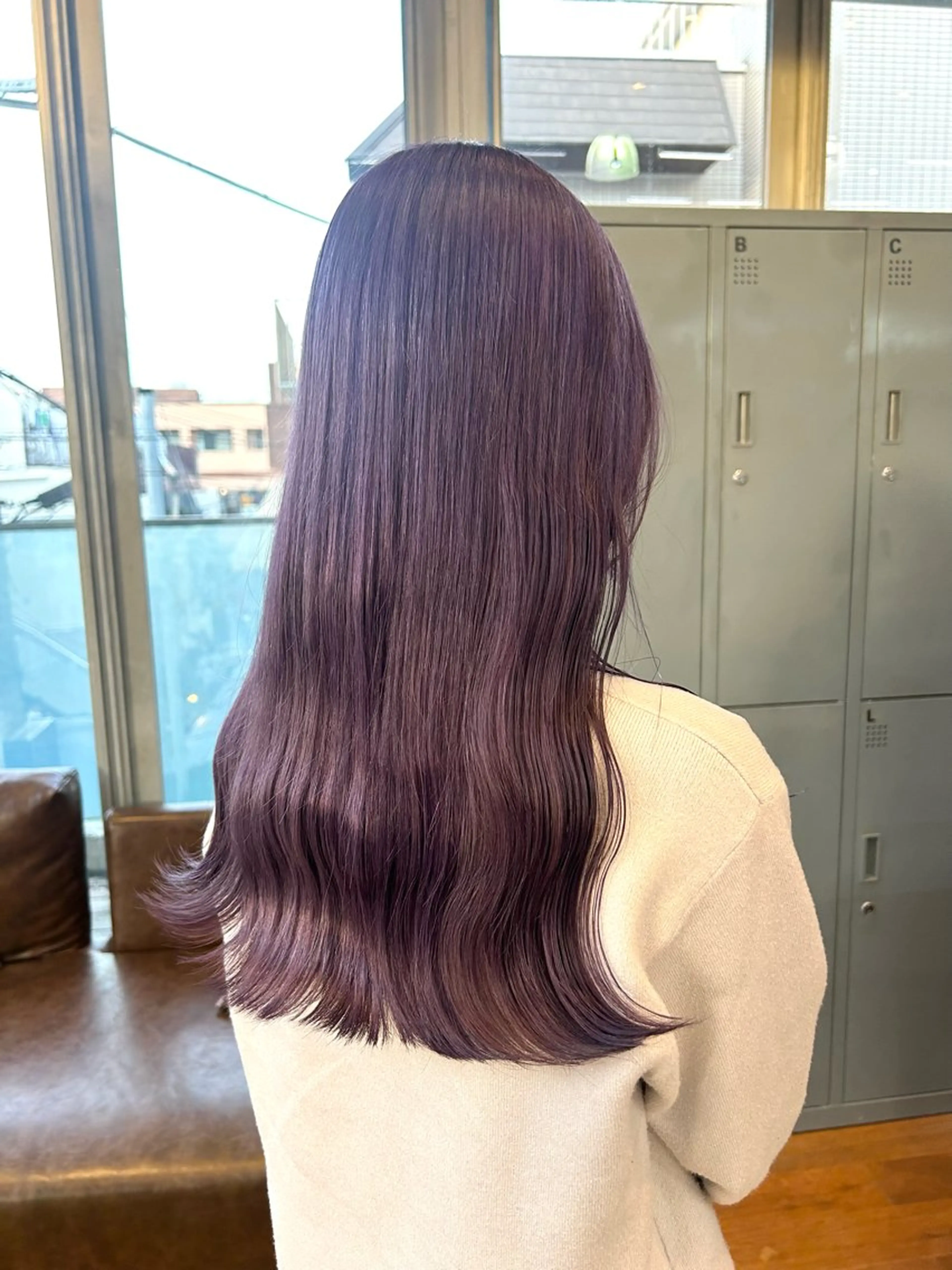 カラー ラベンダーカラー 光透け髪🫧 moekaのヘアスタイル