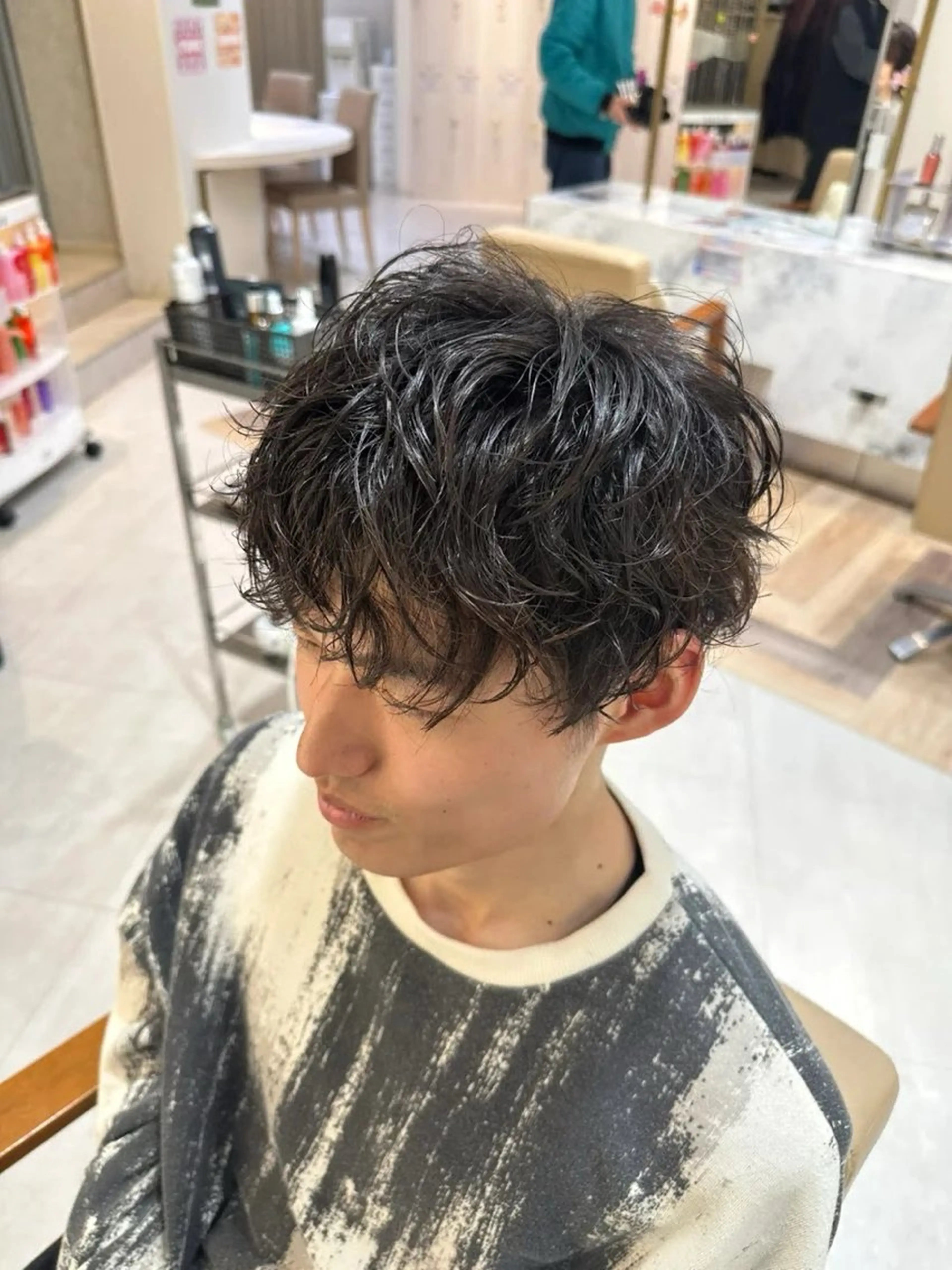 パーマ ヘアーメイクウィル野田阪神店所属・畑中 夢のヘアスタイル