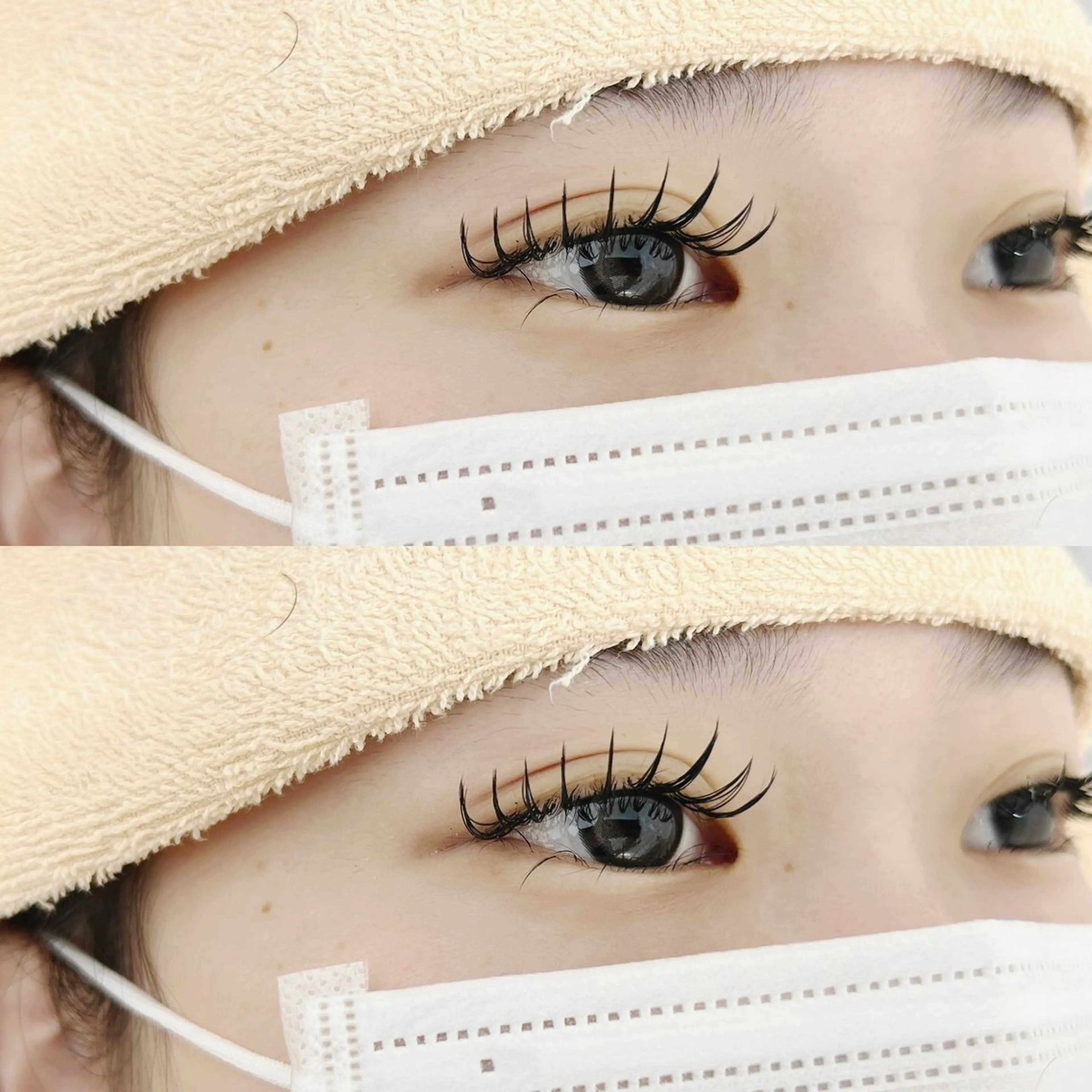 マツエク・マツパ フラットラッシュ マツエク EYE405 kuuuのマツエク・マツパデザイン