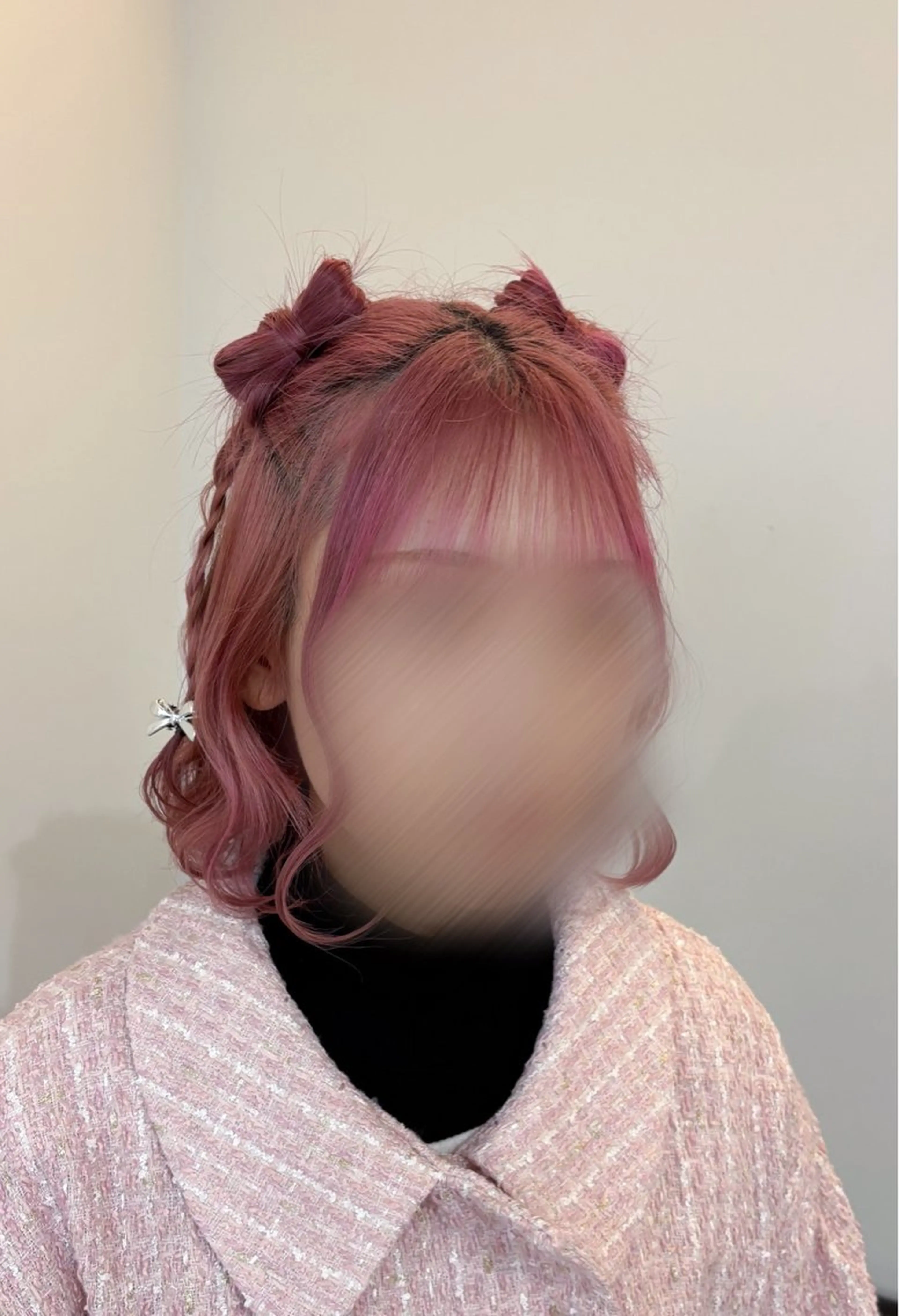 ミディアム ヘアセット 河原 彩心【葛西/西葛西】のヘアスタイル