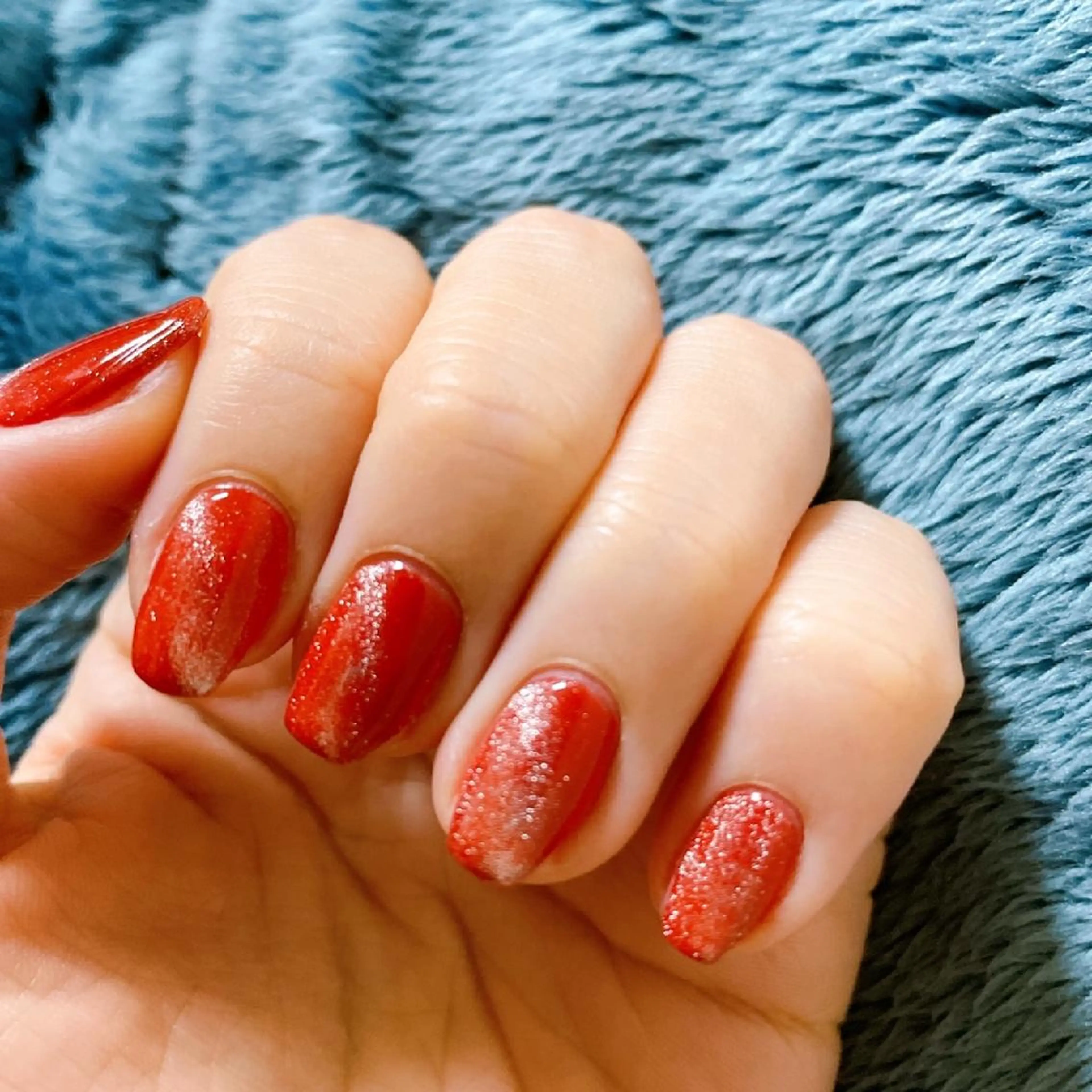 ネイル マグネットネイル ハンドネイル ハンドケア プライベートサロン RosyLily所属・プライベートサロン Rosy Lilyのネイルデザイン