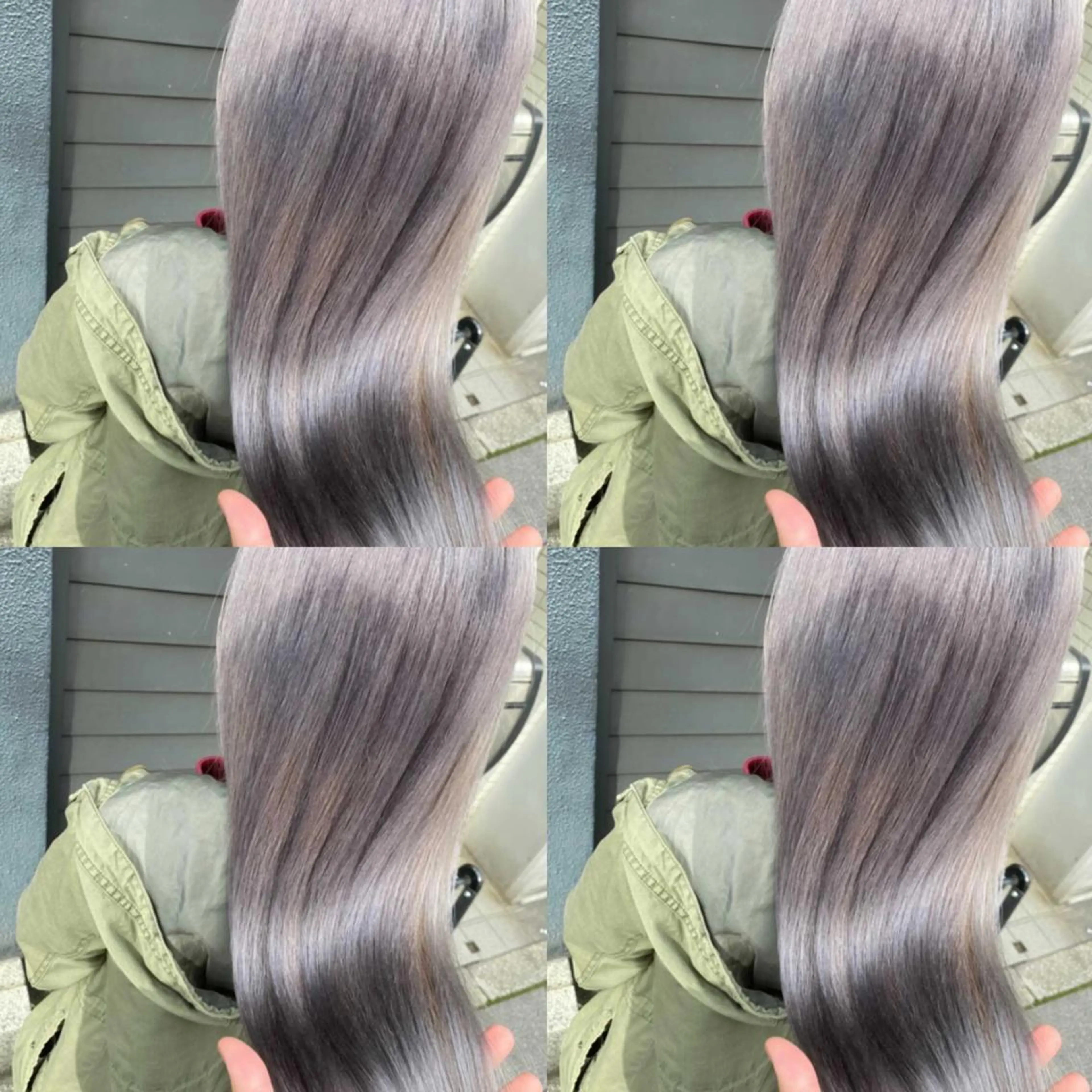 ロング カラー ヘアアレンジ ヘアカラー トリートメント 🦋韓国ヘア 坂本 菜摘🦋のヘアスタイル