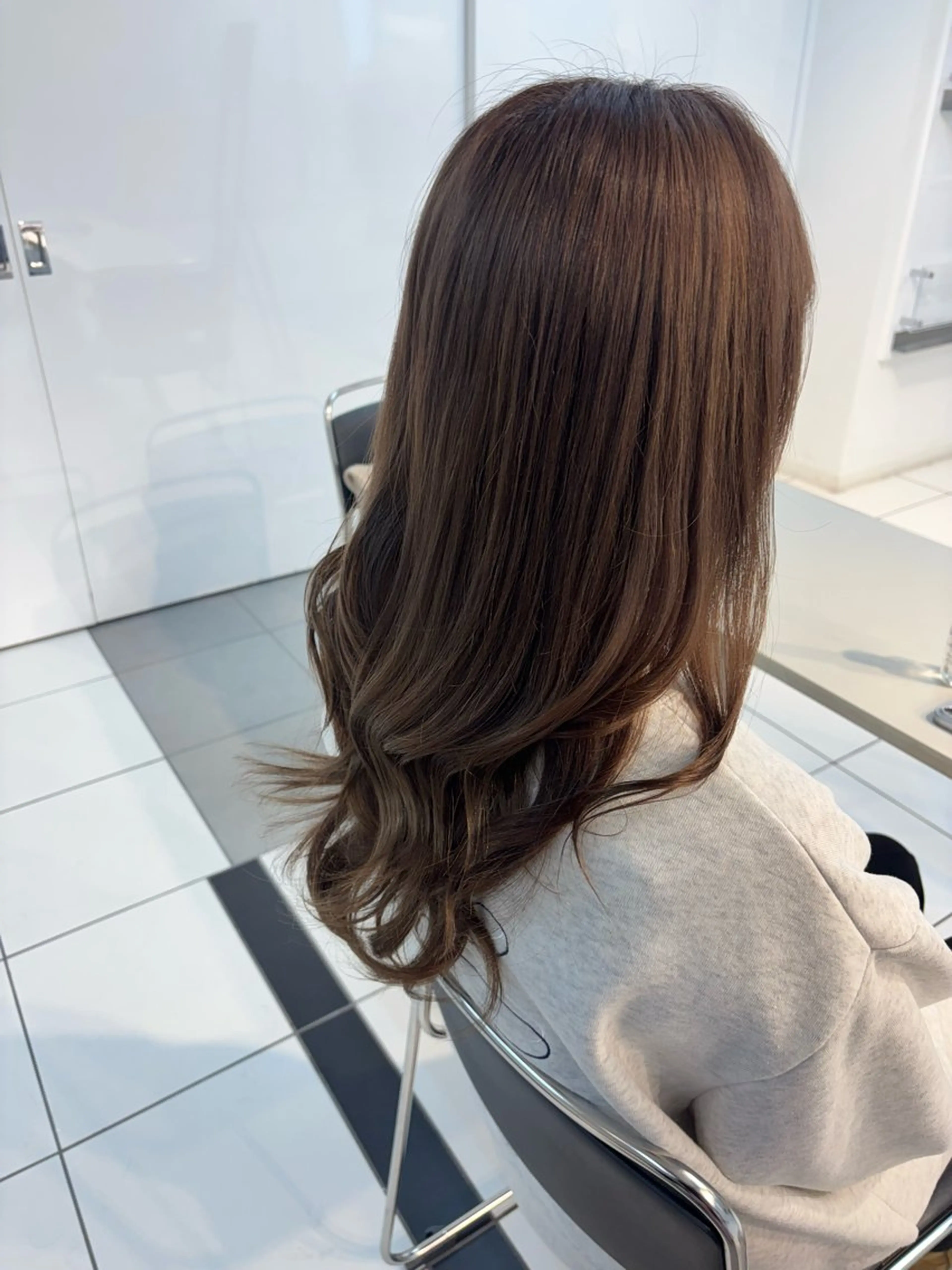 ロング カラー 入江 麻帆のヘアスタイル