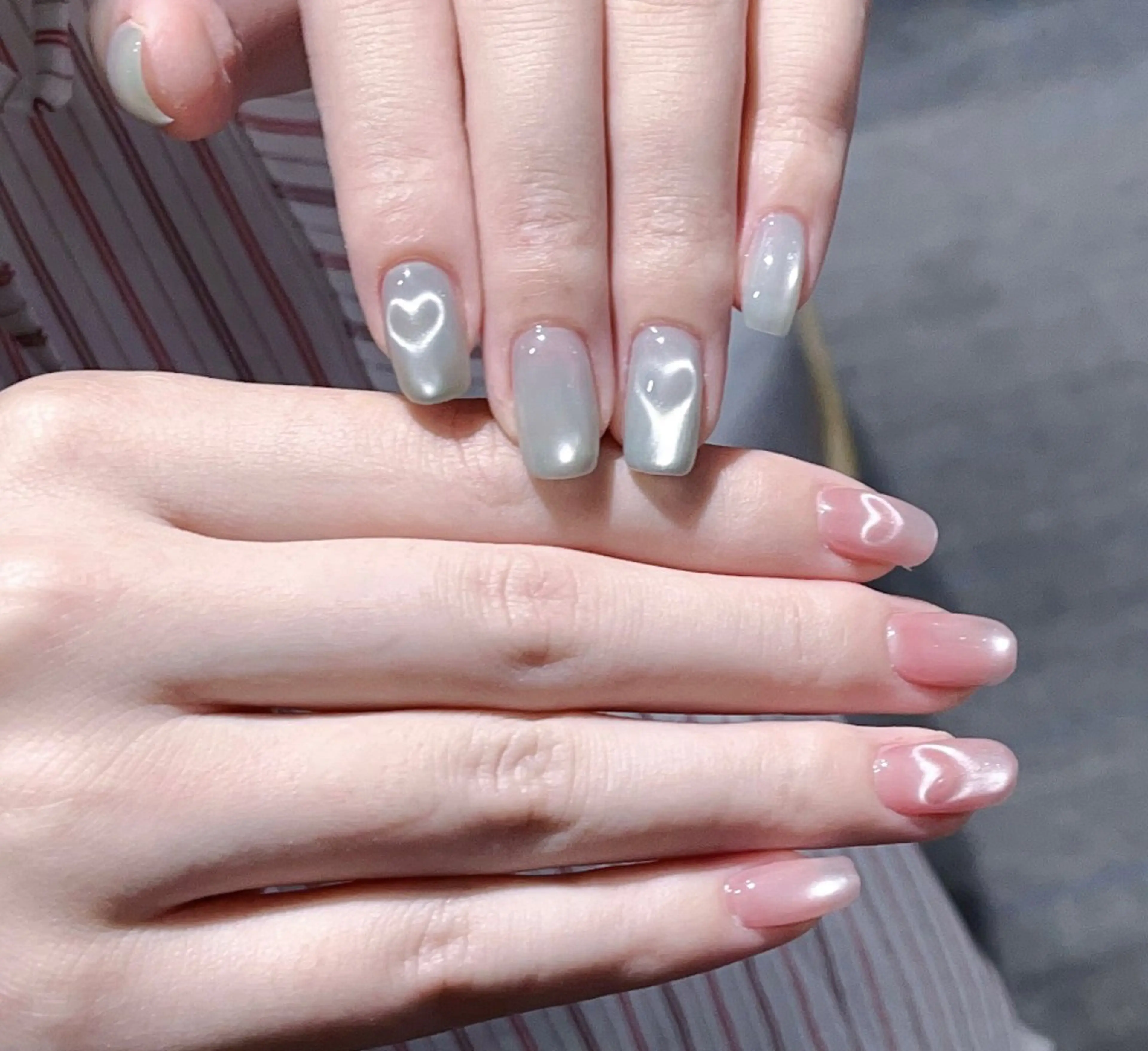 (秋冬限定)💞ハ一トマグネット💞(2色ok4本~6本まで)¥4990の写真