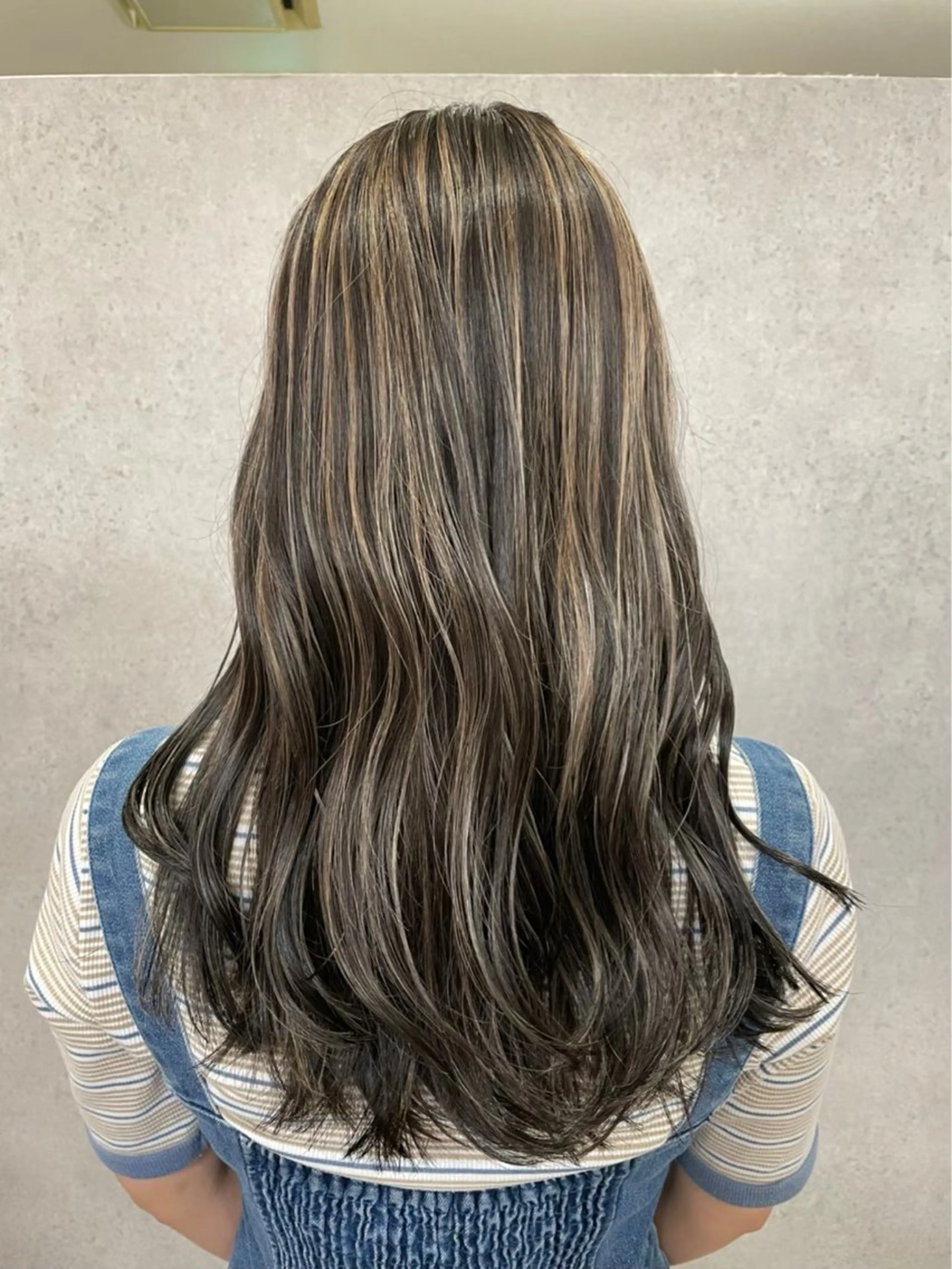 ロング 相笠 夏実のヘアスタイル