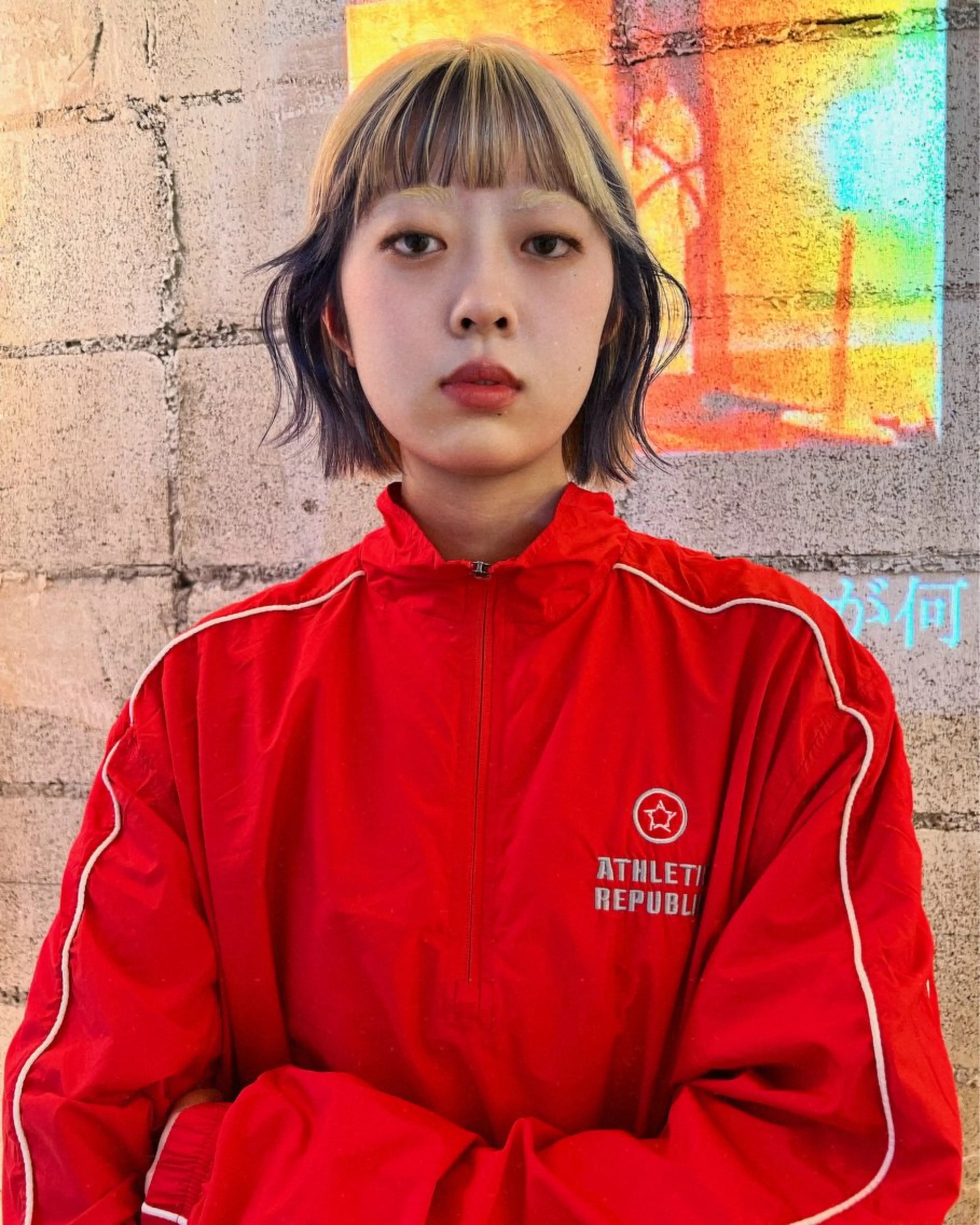 ミディアム カラー ダブルカラー インナーカラー カット ヘアカラー haco＋所属・圧倒的デザイン力 店長🎨RENAのヘアスタイル