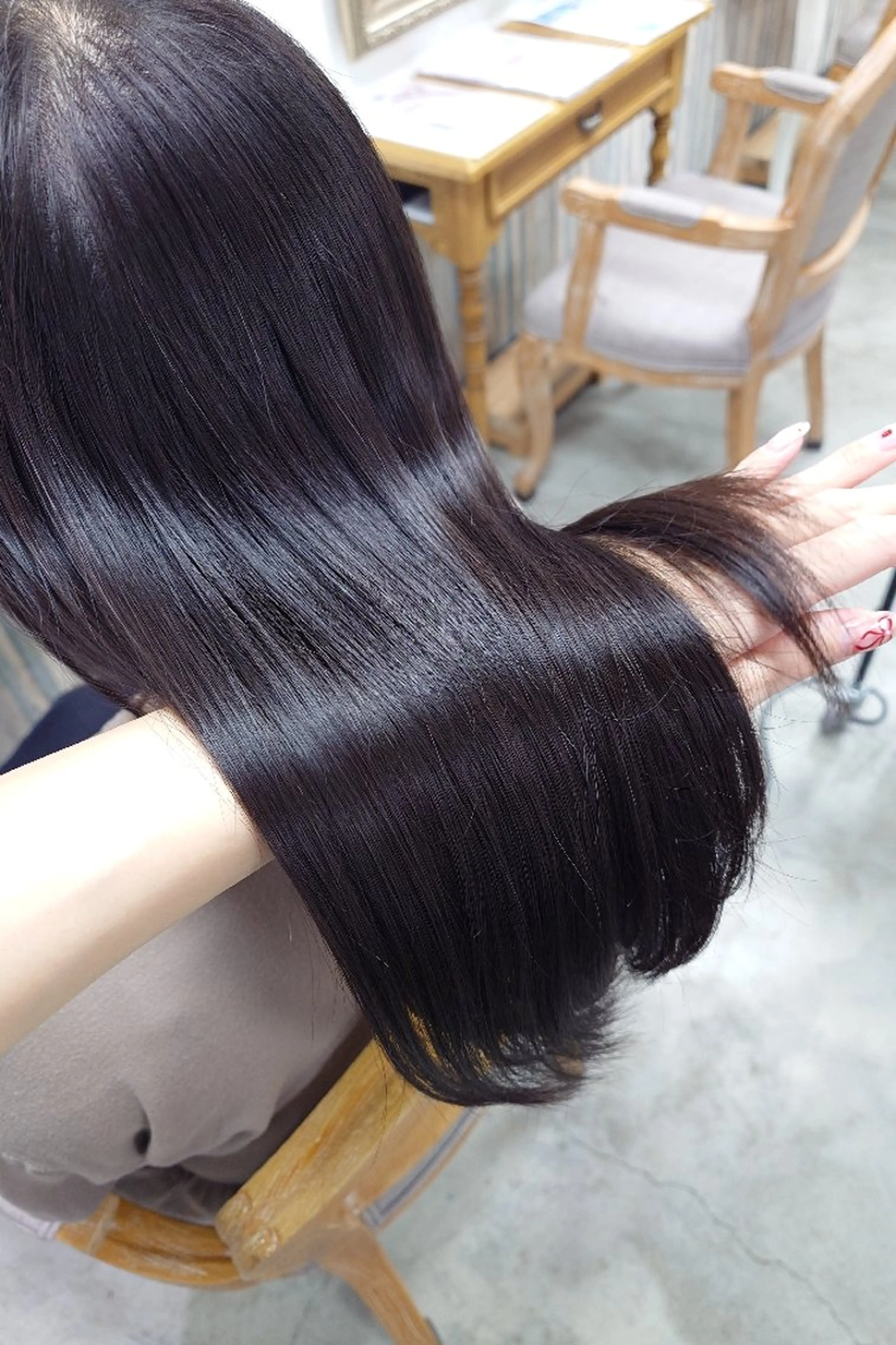 ミディアム トリートメント tico 🌱shiori🌱のヘアスタイル