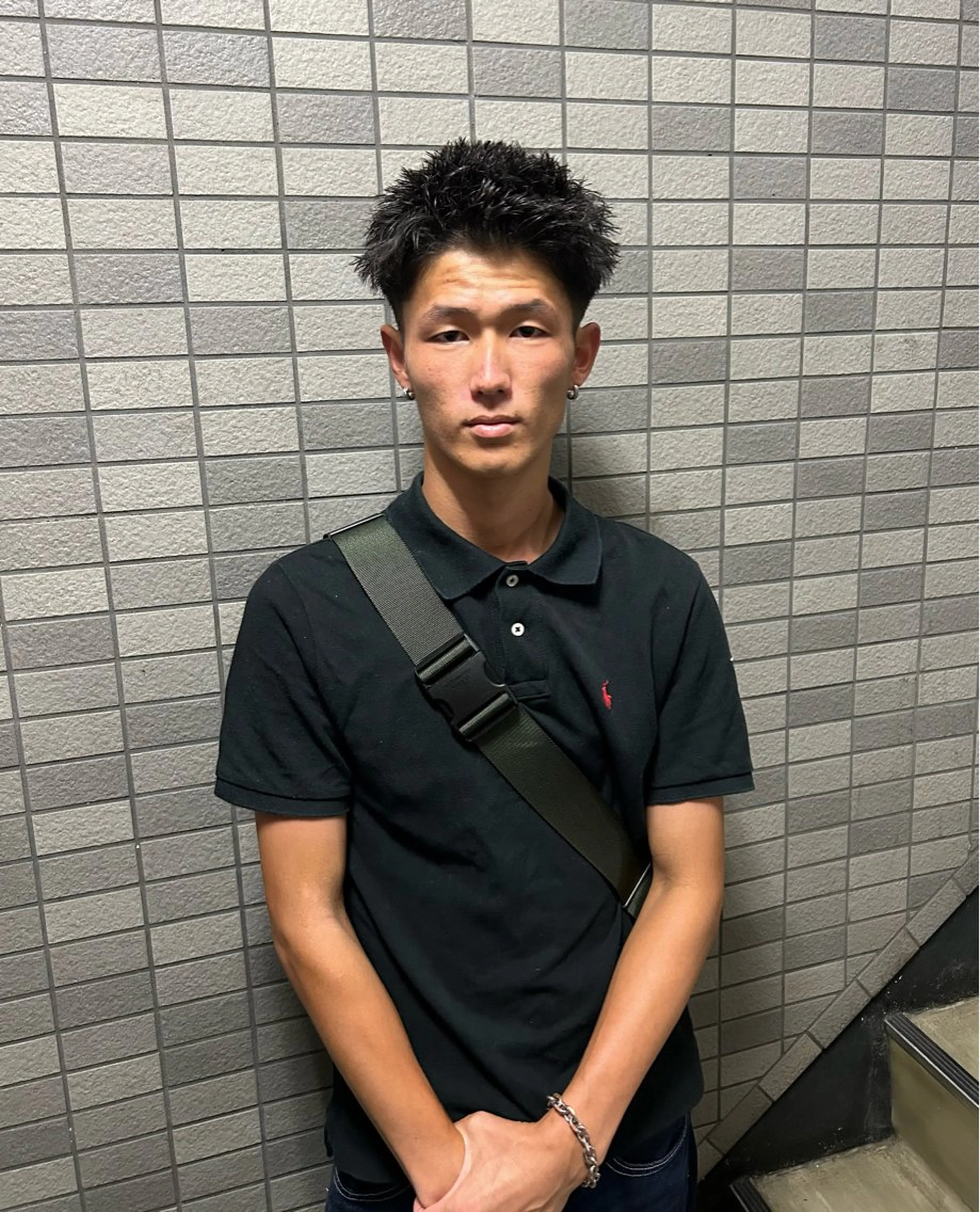 ショート パーマ メンズ メンズブリーチ メンズハイライト メンズインナーカラー メンズパーマ プードルパーマ カット charme所属・💈メンズ特化 /伊藤大輝💈のヘアスタイル